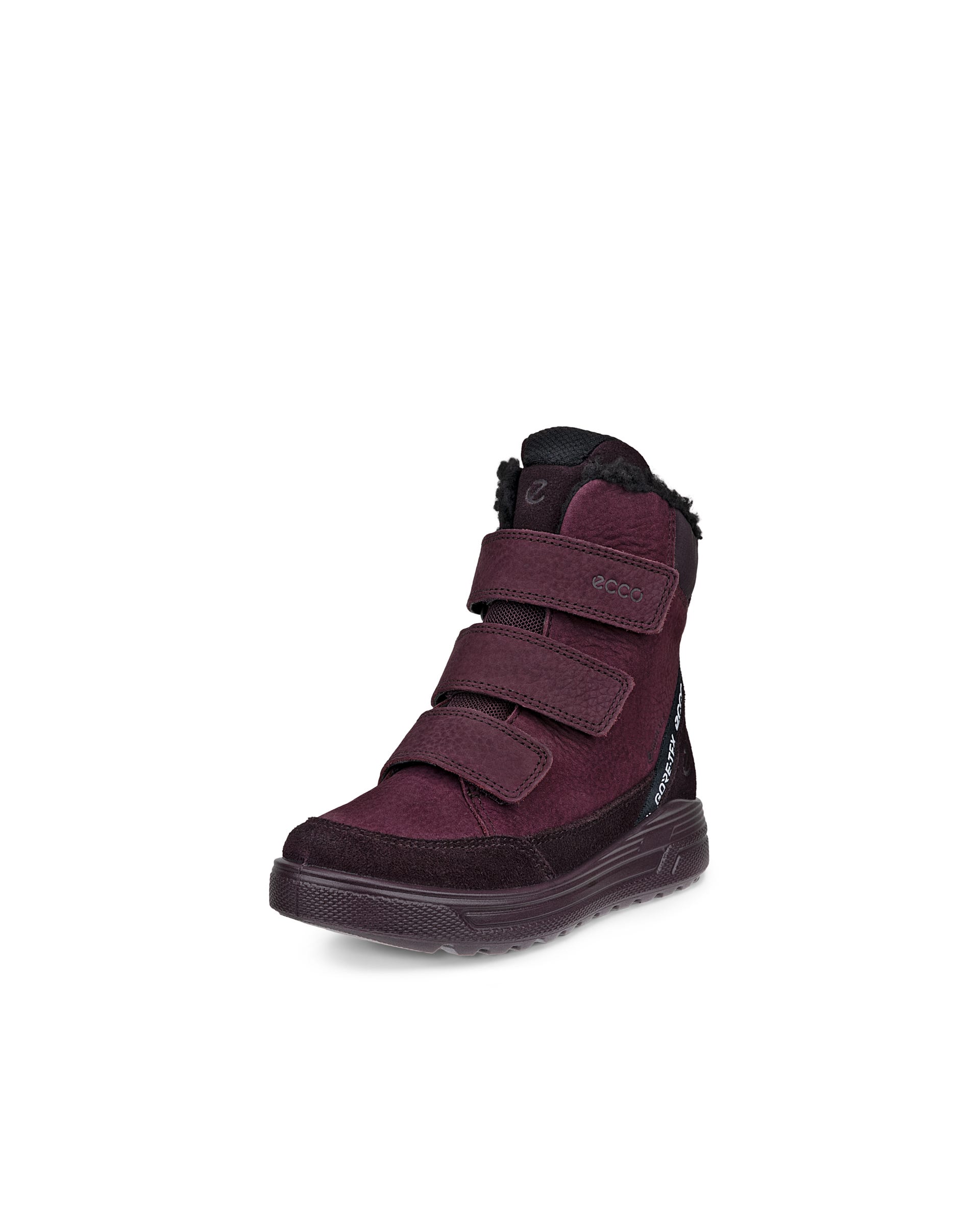 Lasten ECCO® Urban Snowboarder nupukkinahkaiset Gore-Tex -talvinilkkurit - Violetti - Main