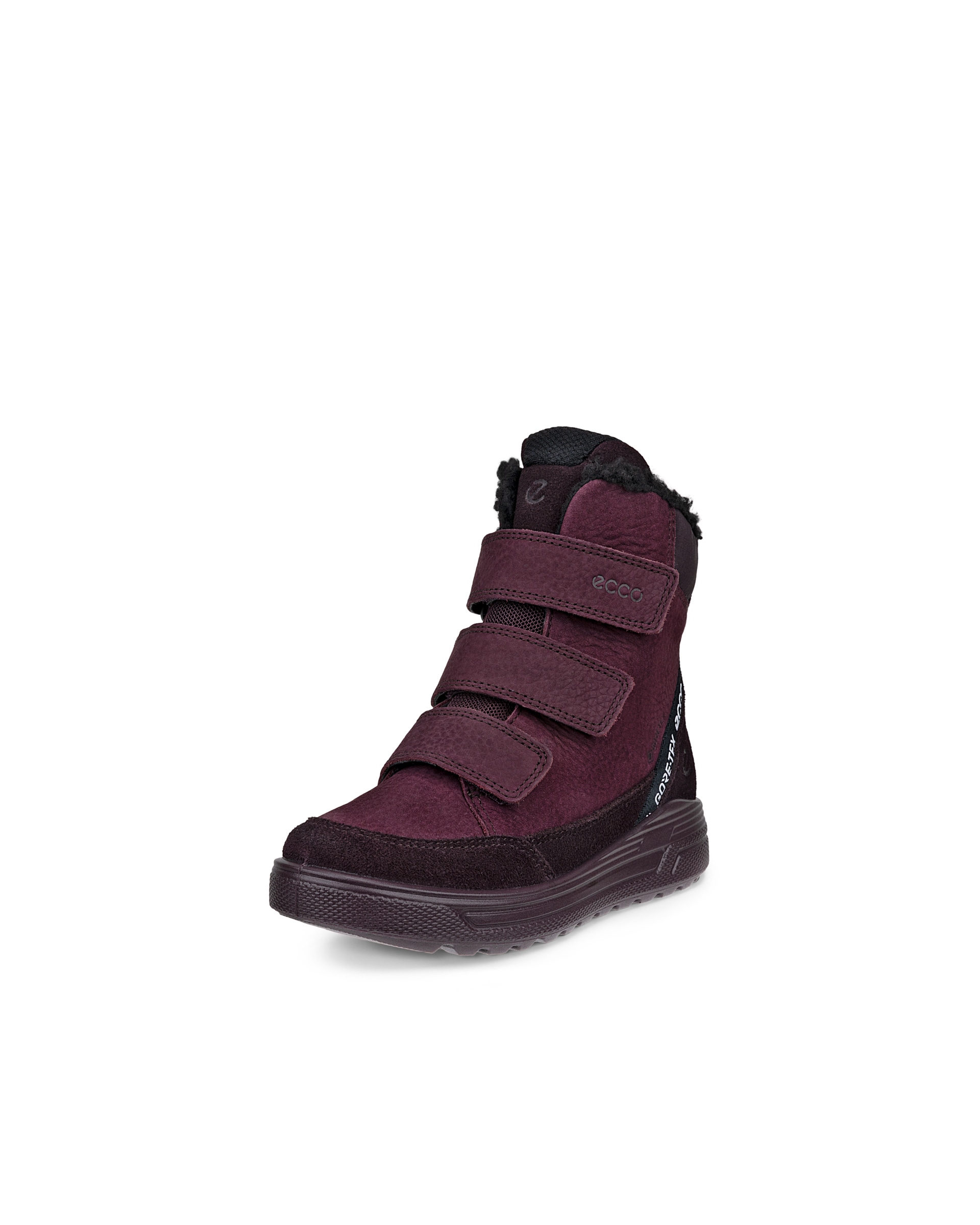 ECCO® Urban Snowboarder dječje zimske čizme od nubuka Gore-Tex - Purpurna - Main
