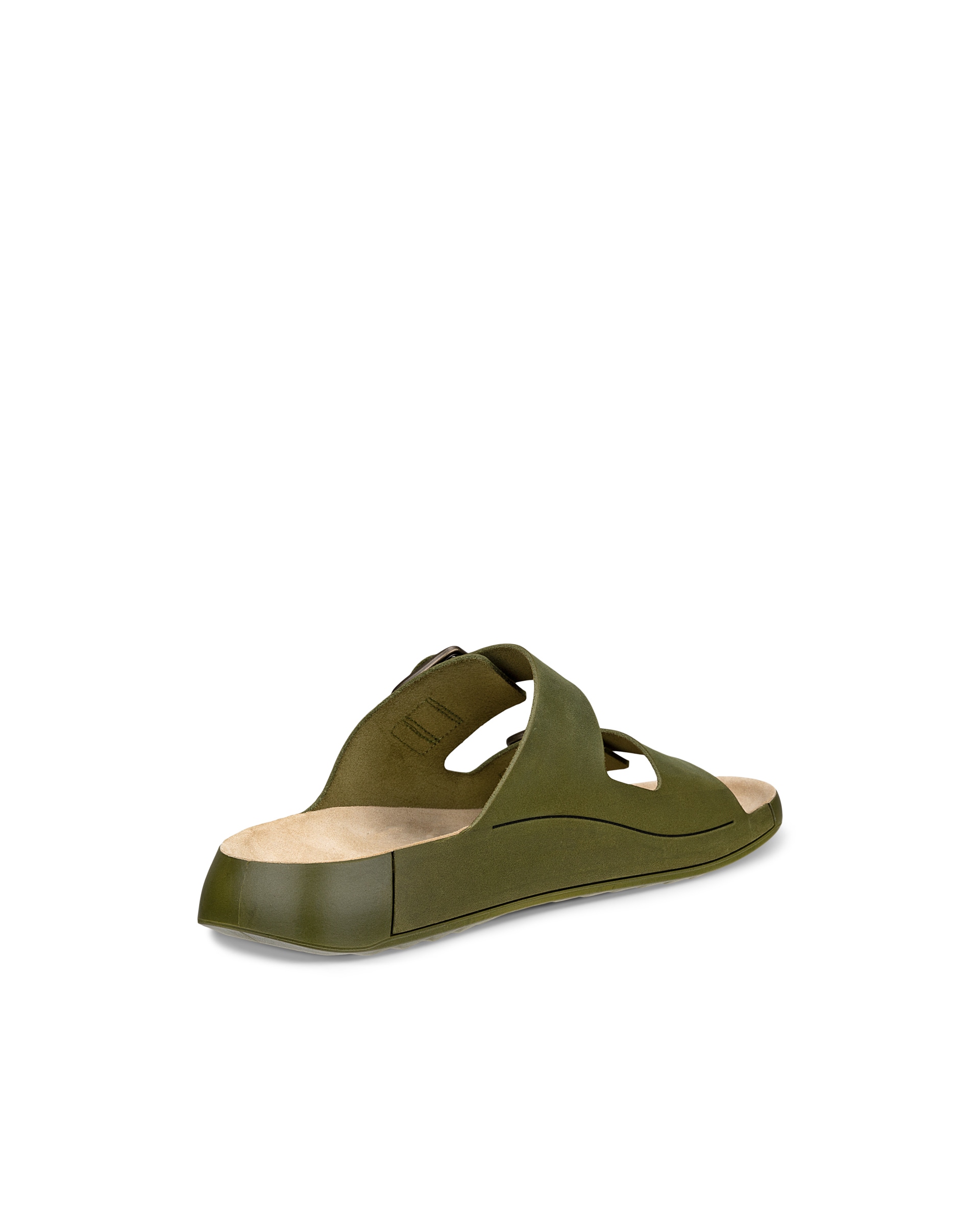 ECCO® Cozmo muške sandale od nabuka s dvjema trakama - Zelena - Back