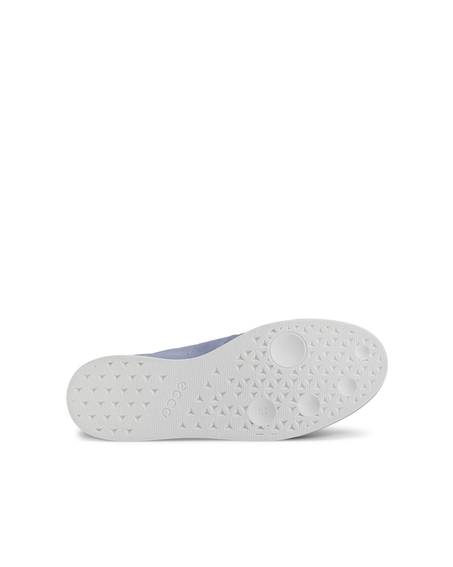 Women's ECCO® Street Lite Suede Sneaker - Blue - Sole