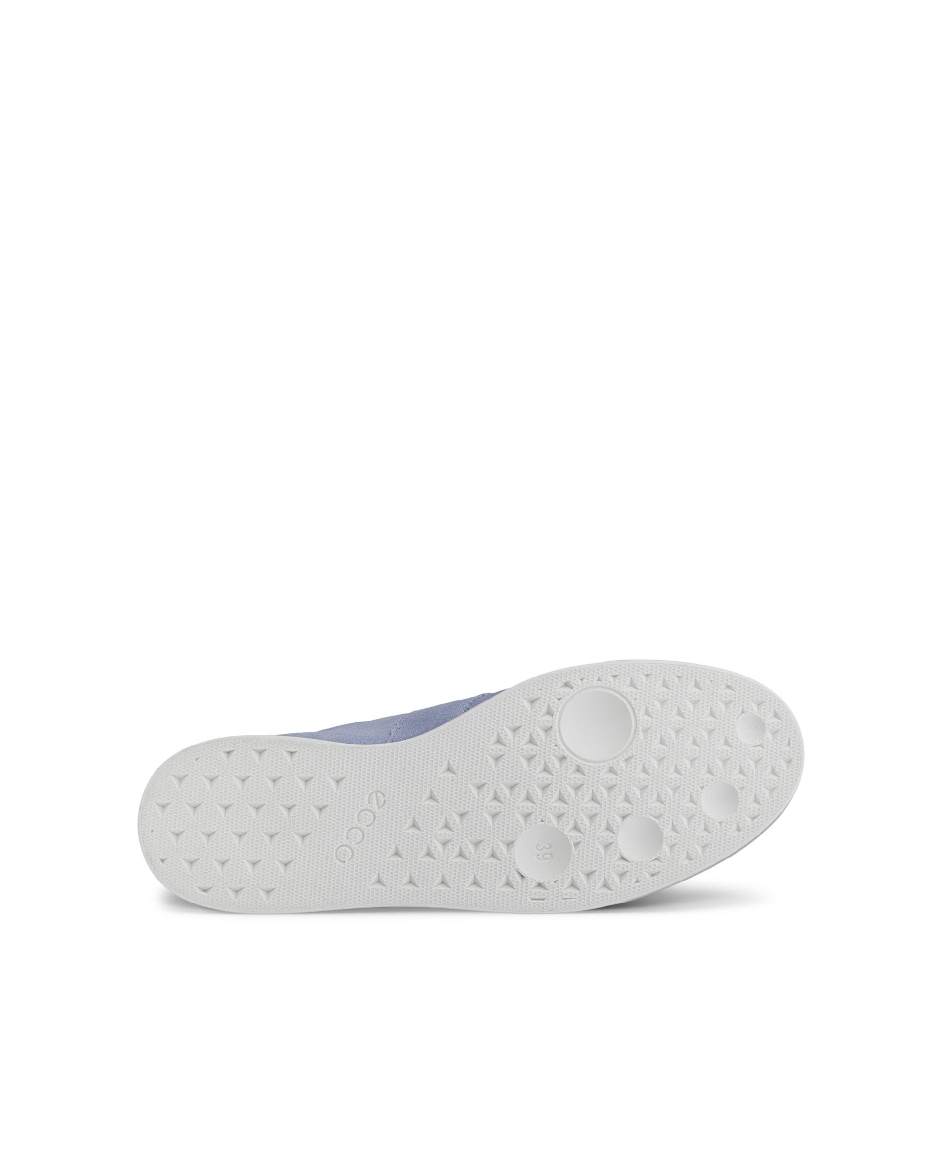 Women's ECCO® Street Lite Suede Sneaker - Blue - Sole