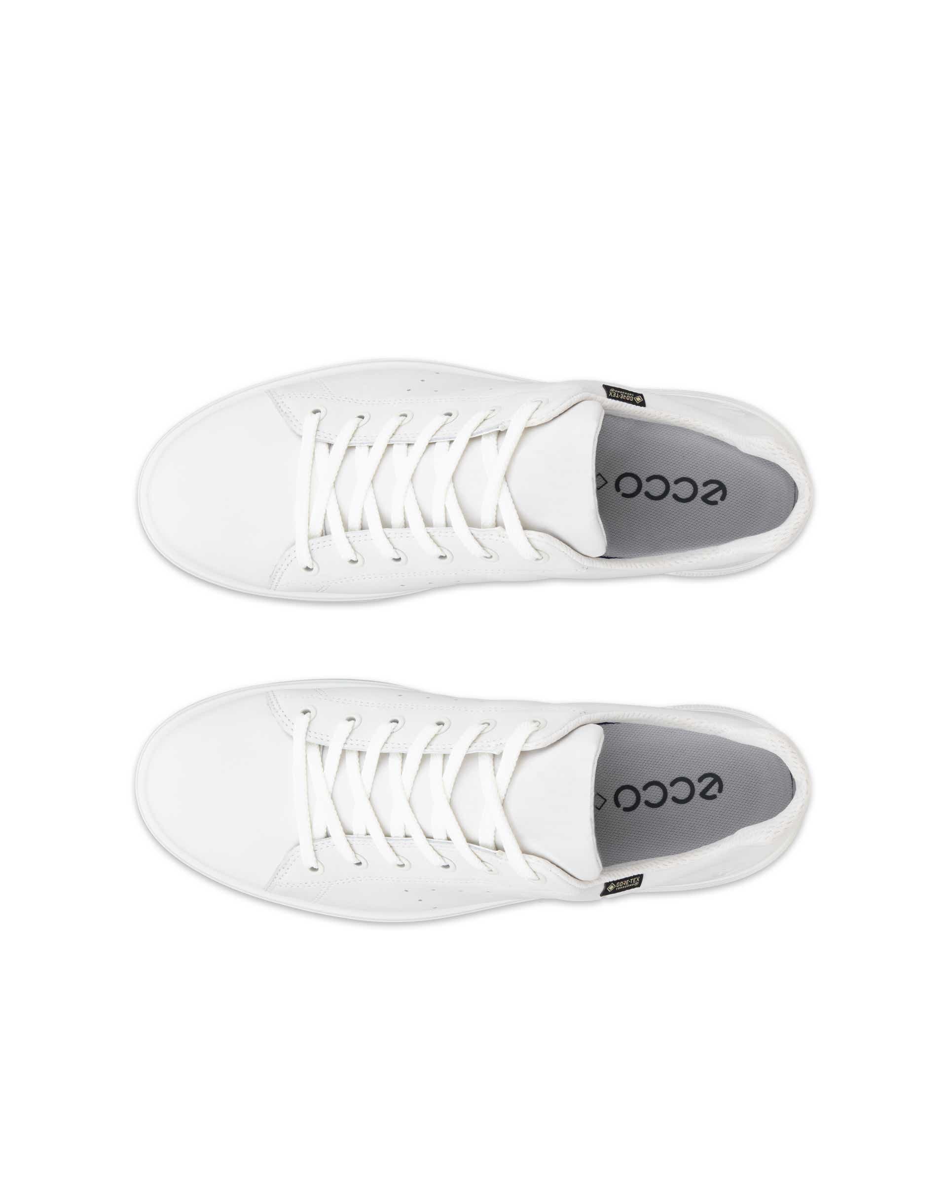 Pánské kožené Gore-Tex tenisky ECCO® Street 720 - Bílá - Top left pair