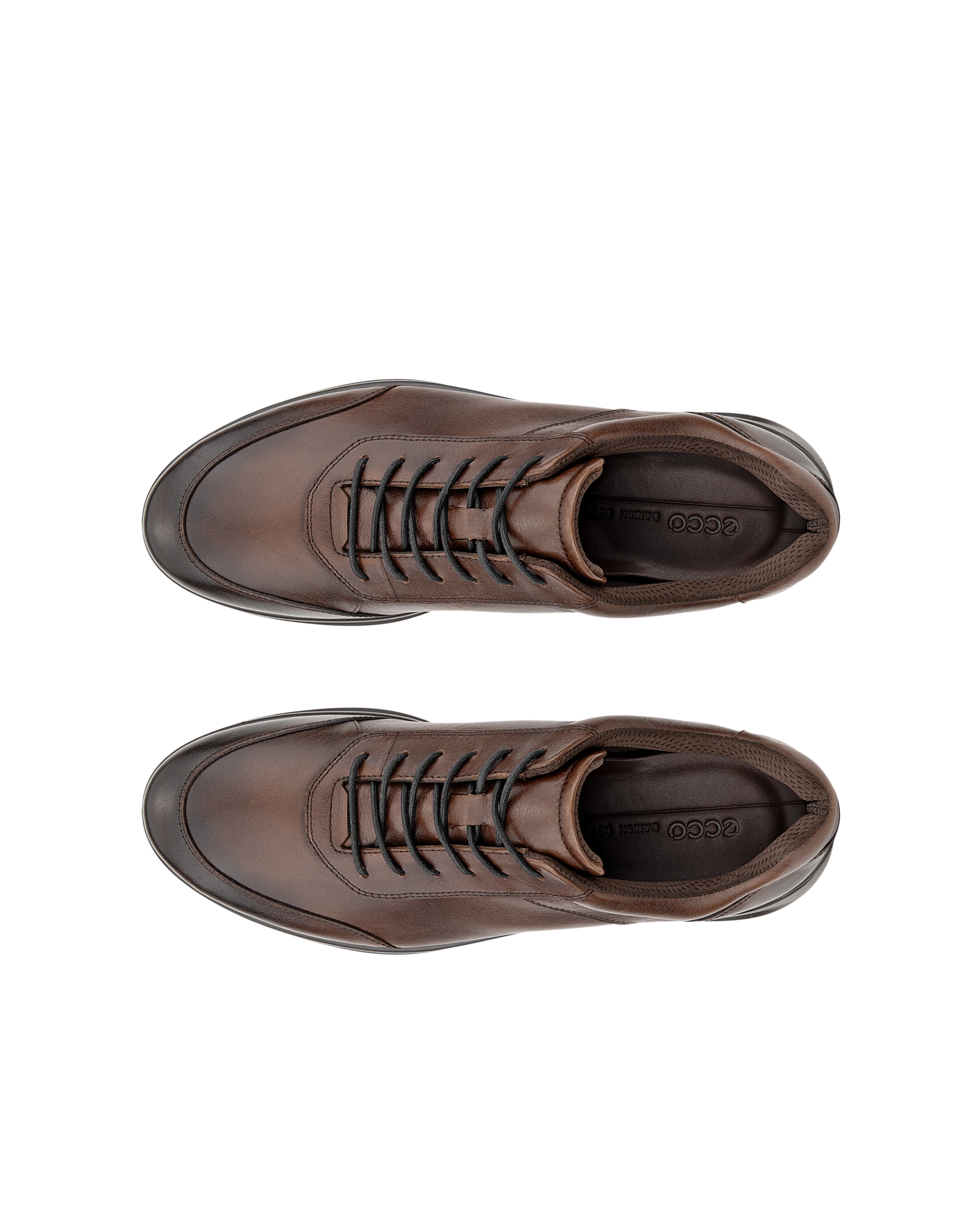 ECCO Men Aquet Shoe - Brown - Top left pair