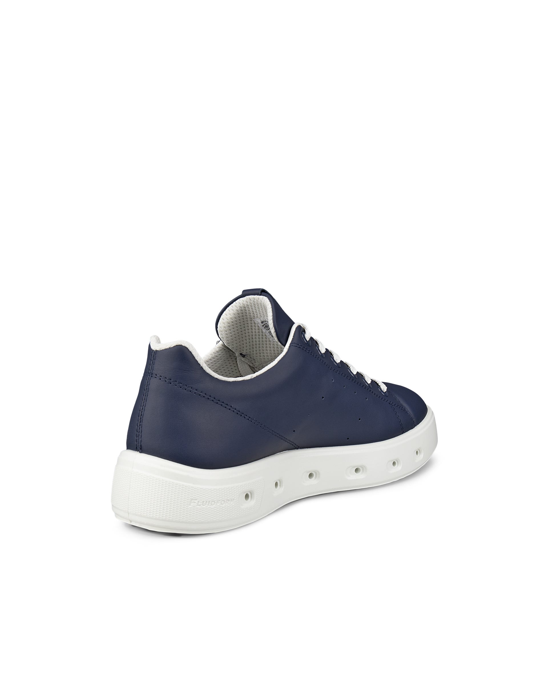 ECCO® Street 720 Skinnsneaker med Gore-Tex dam - Blå - Back