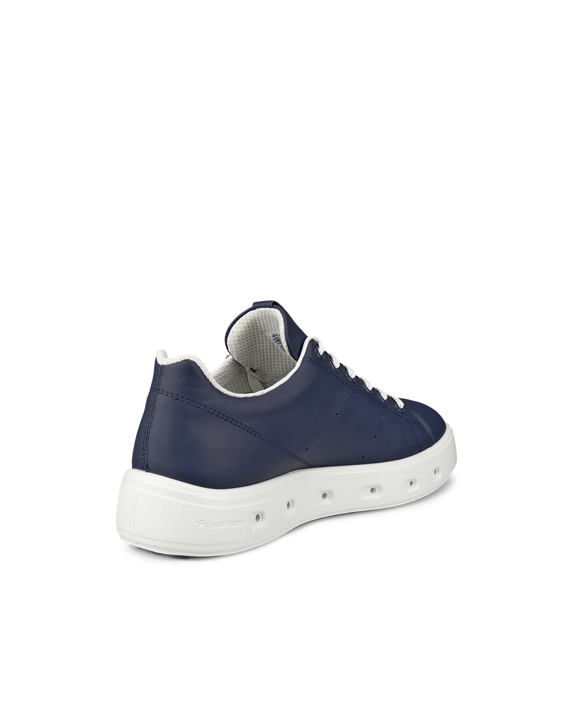 ECCO® Street 720 Skinnsneaker med Gore-Tex dam - Blå - Back