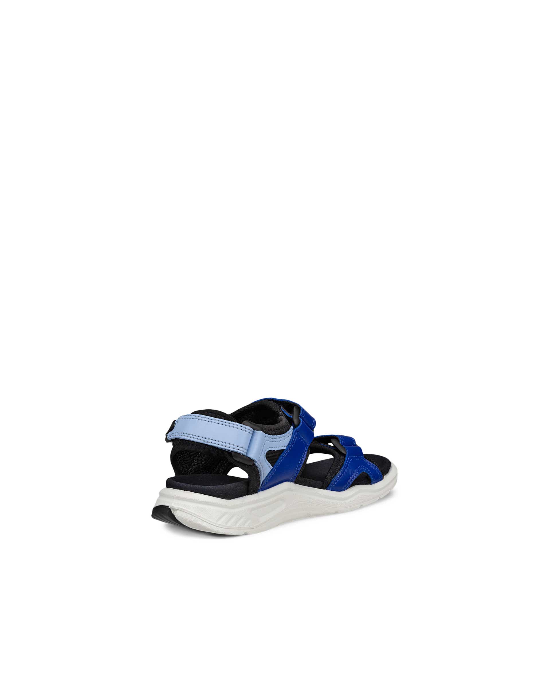 Dětské kožené outdoorové sandály ECCO® X-Trinsic - Modrá - Back