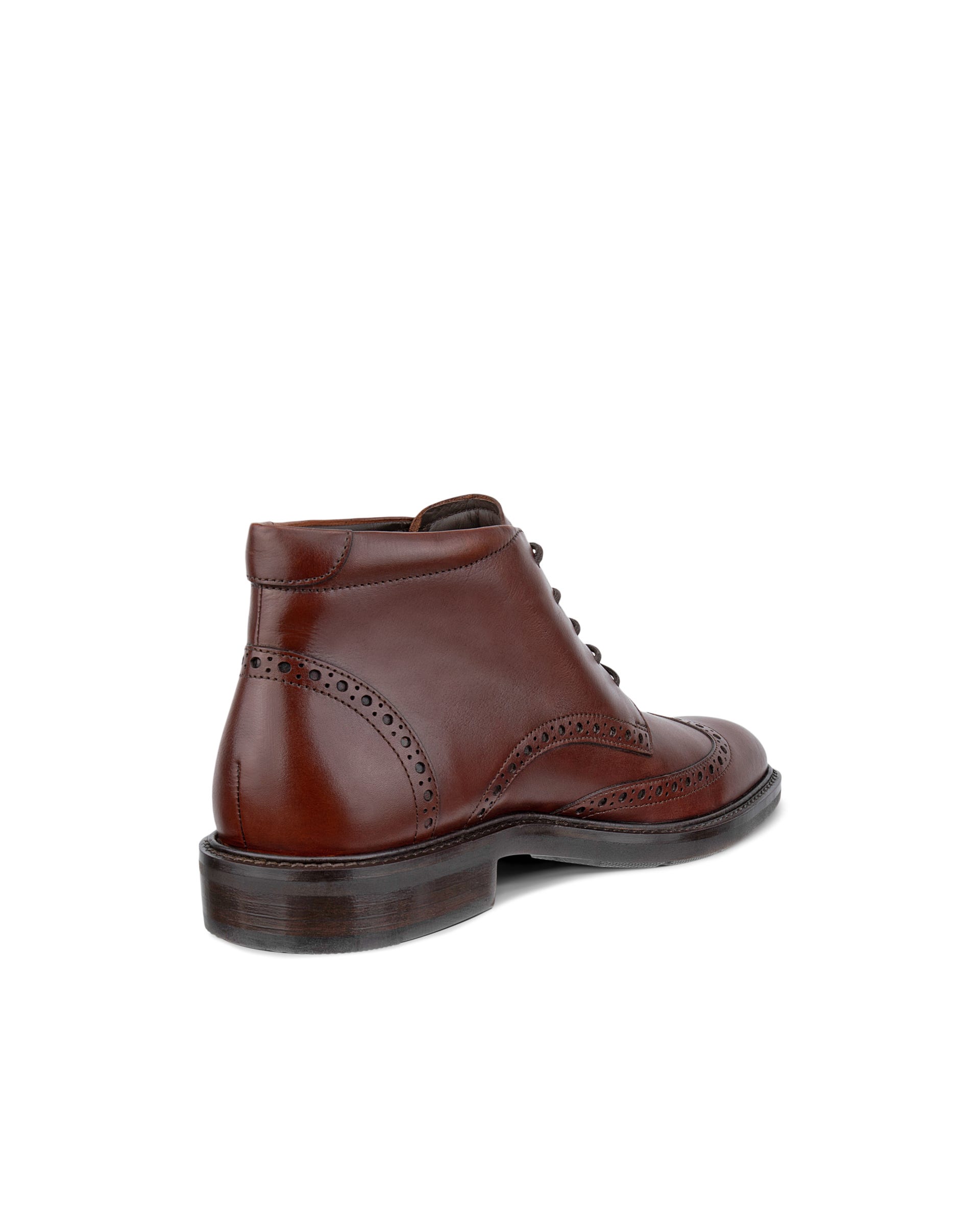 Men's ECCO® METROPOLE PRAGUE Leather Ankle Boot - Brown - Outside
