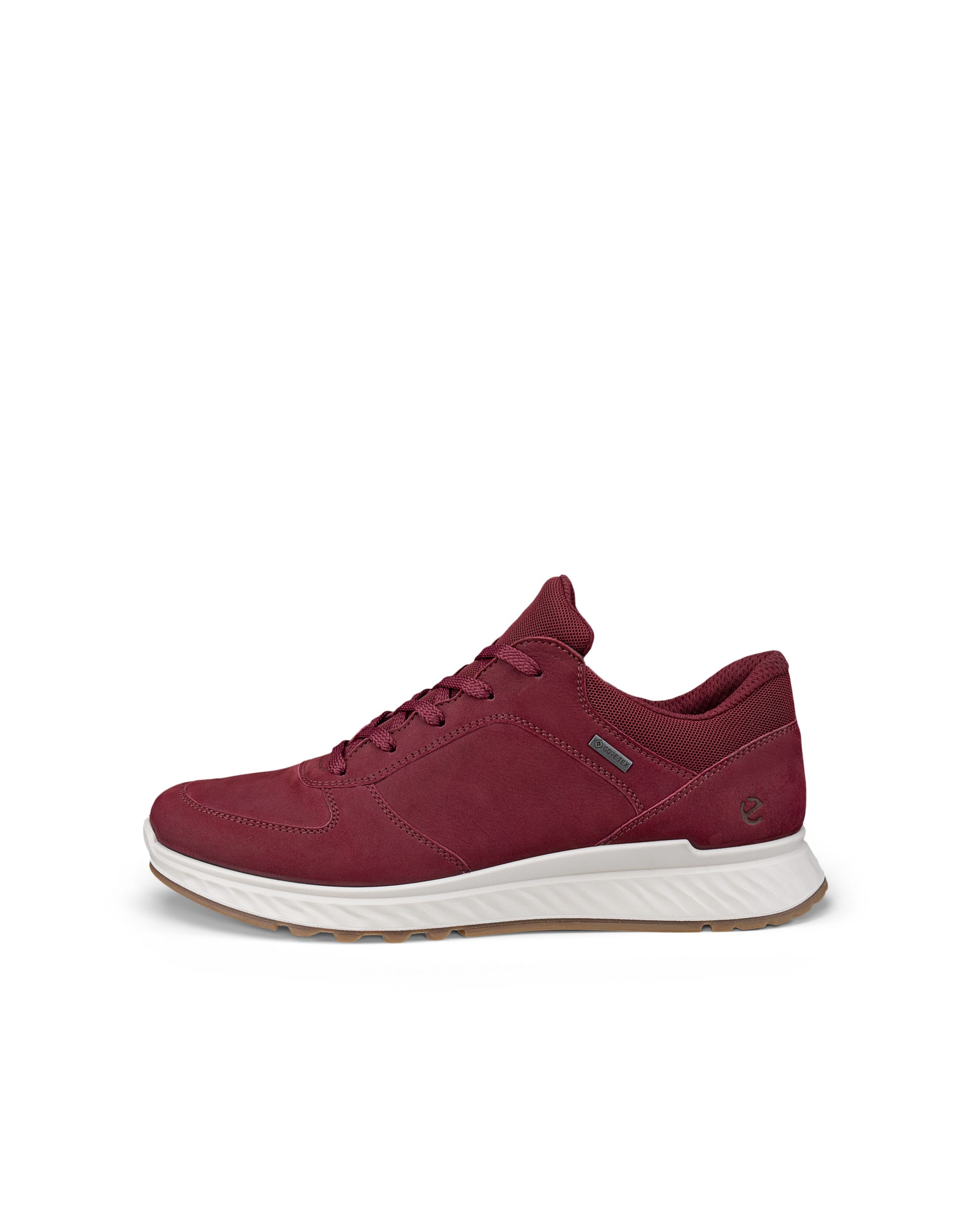 ECCO® Exostride női nubuk Gore-Tex outdoor sneaker - Piros - Outside