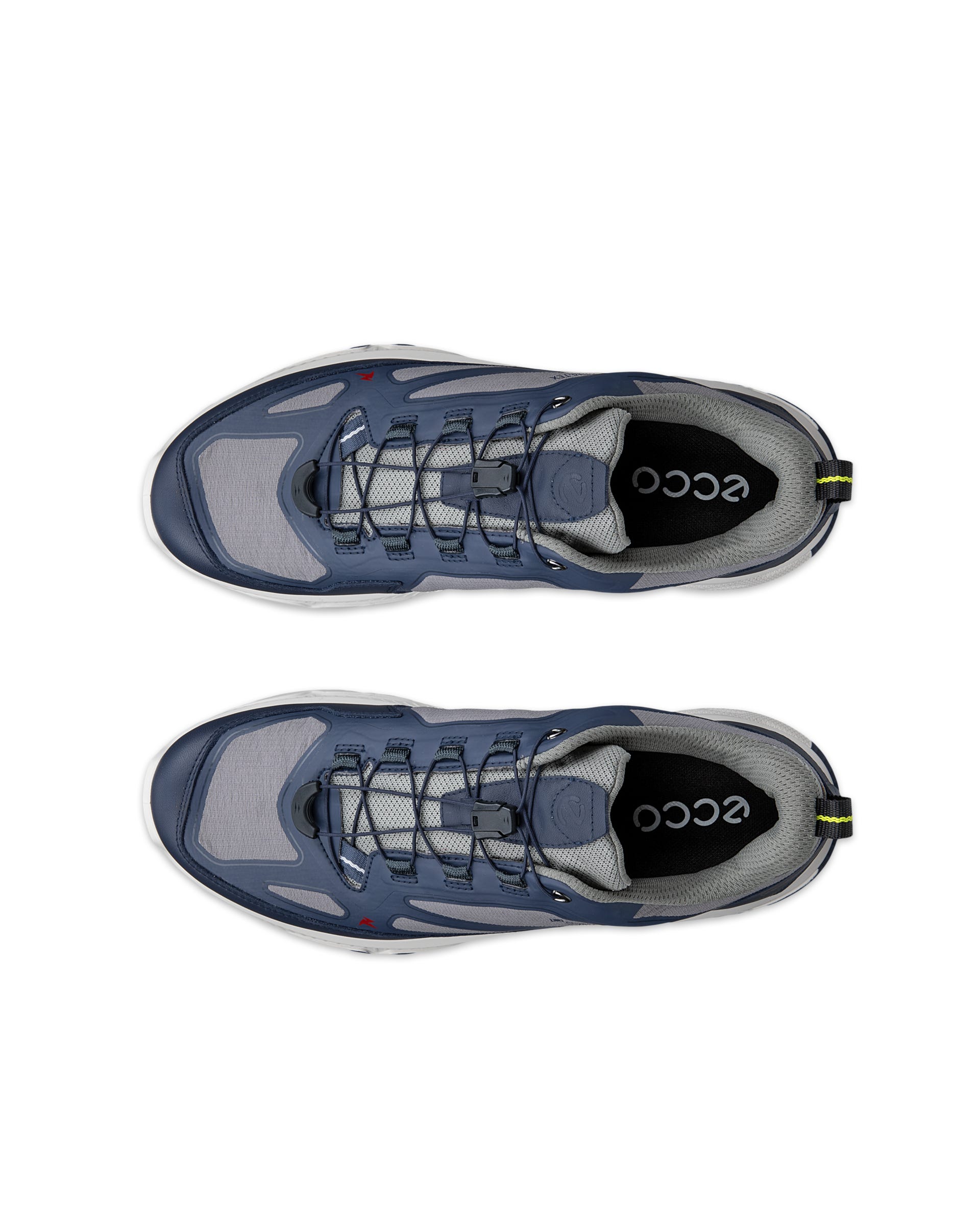 Men's ECCO® RECEPTOR XP Textile Gore-Tex Outdoor Trainer - Blue - Outside