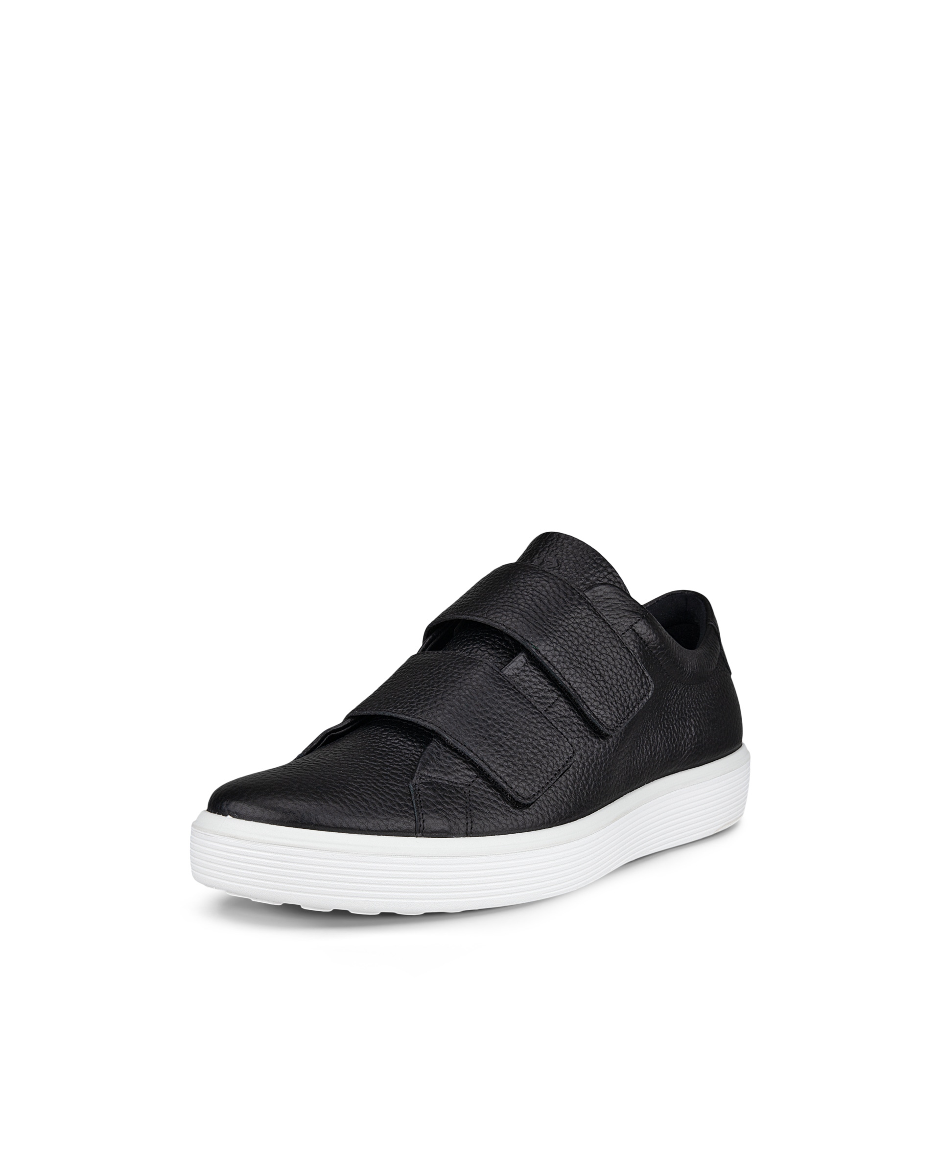 Men's ECCO® Soft 60 Leather Sneaker - Black - Main