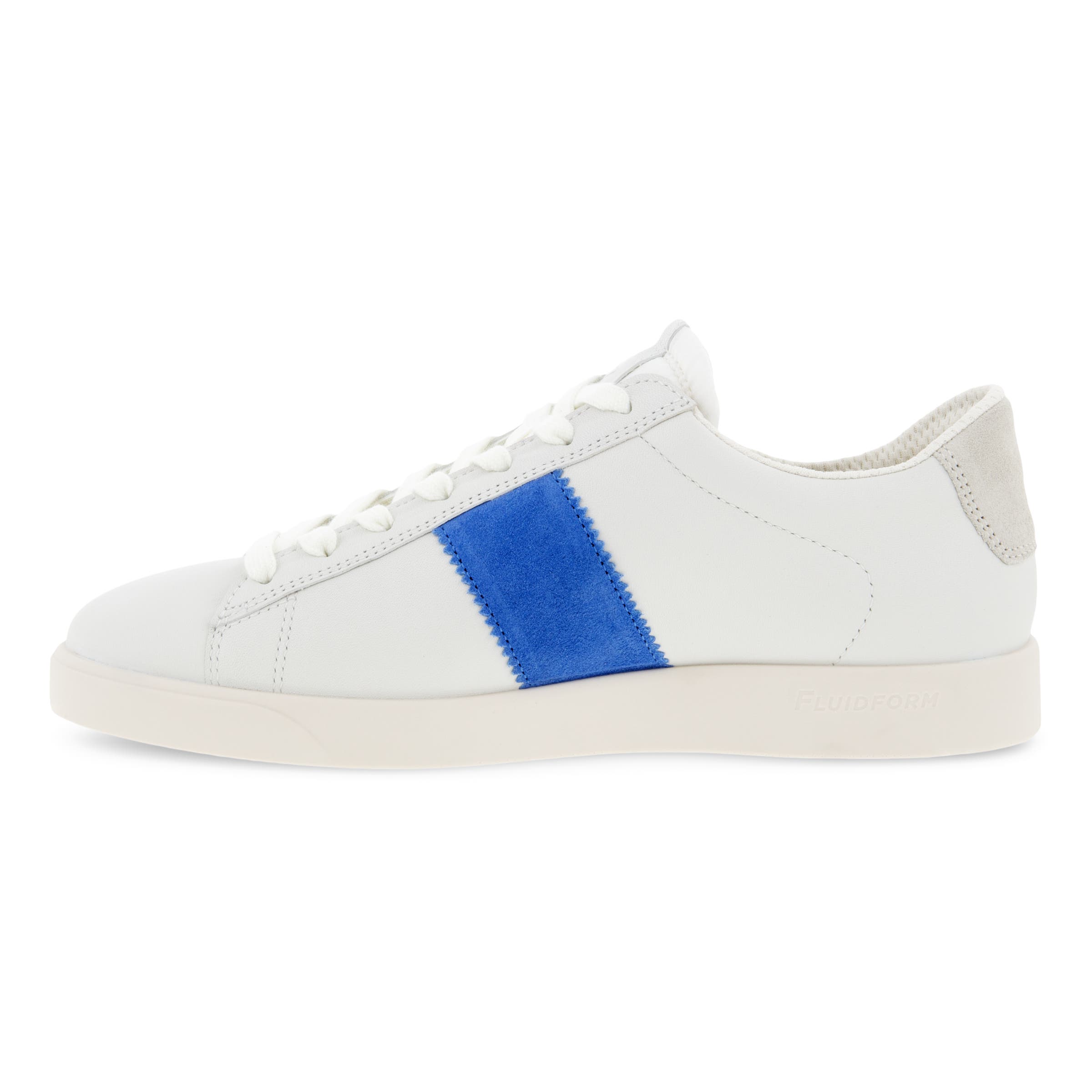 Women's ECCO® Street Lite Leather Sneaker - White - Inside