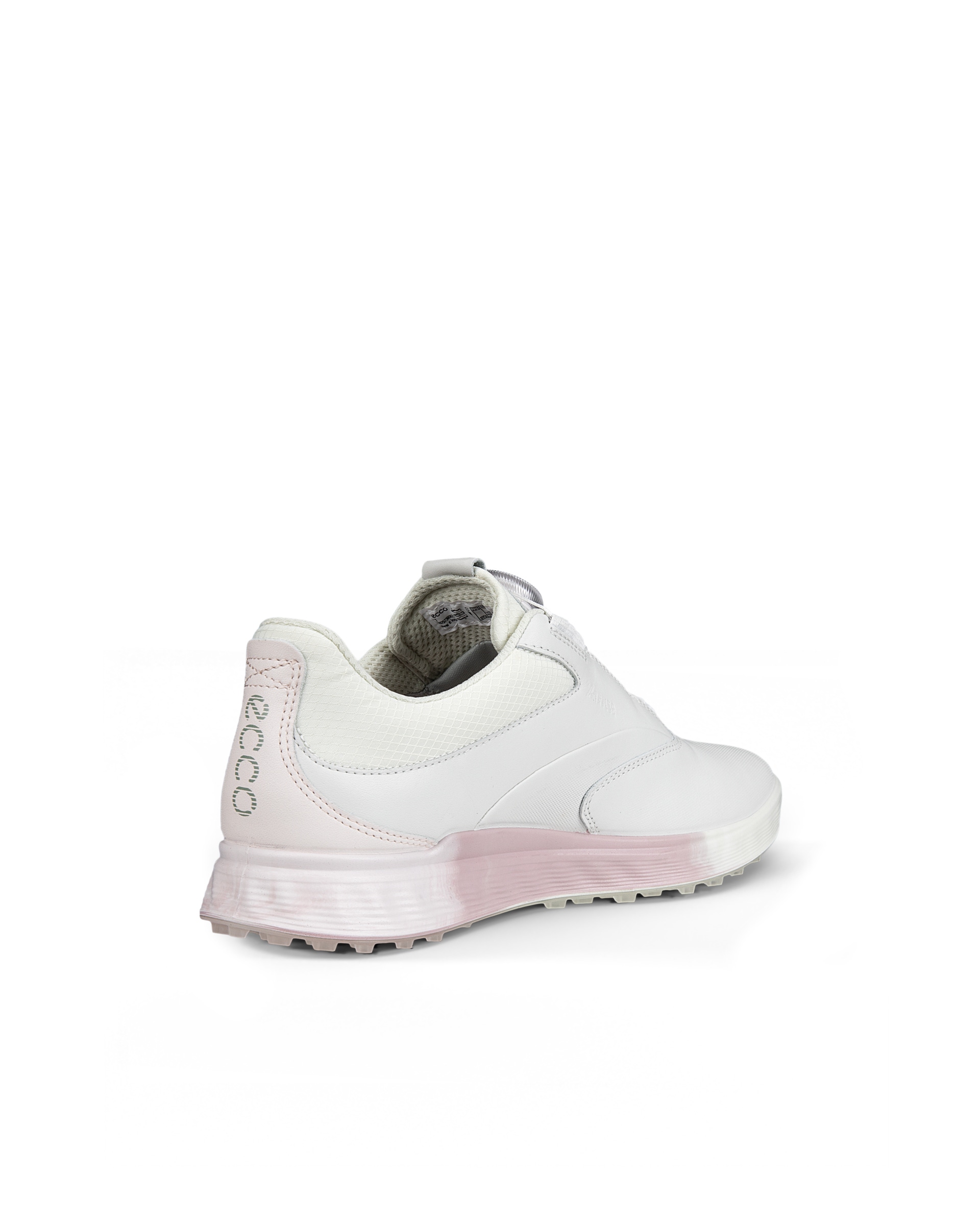 Women's ECCO® Golf S-Three Boa Leather Gore-Tex Shoe | White