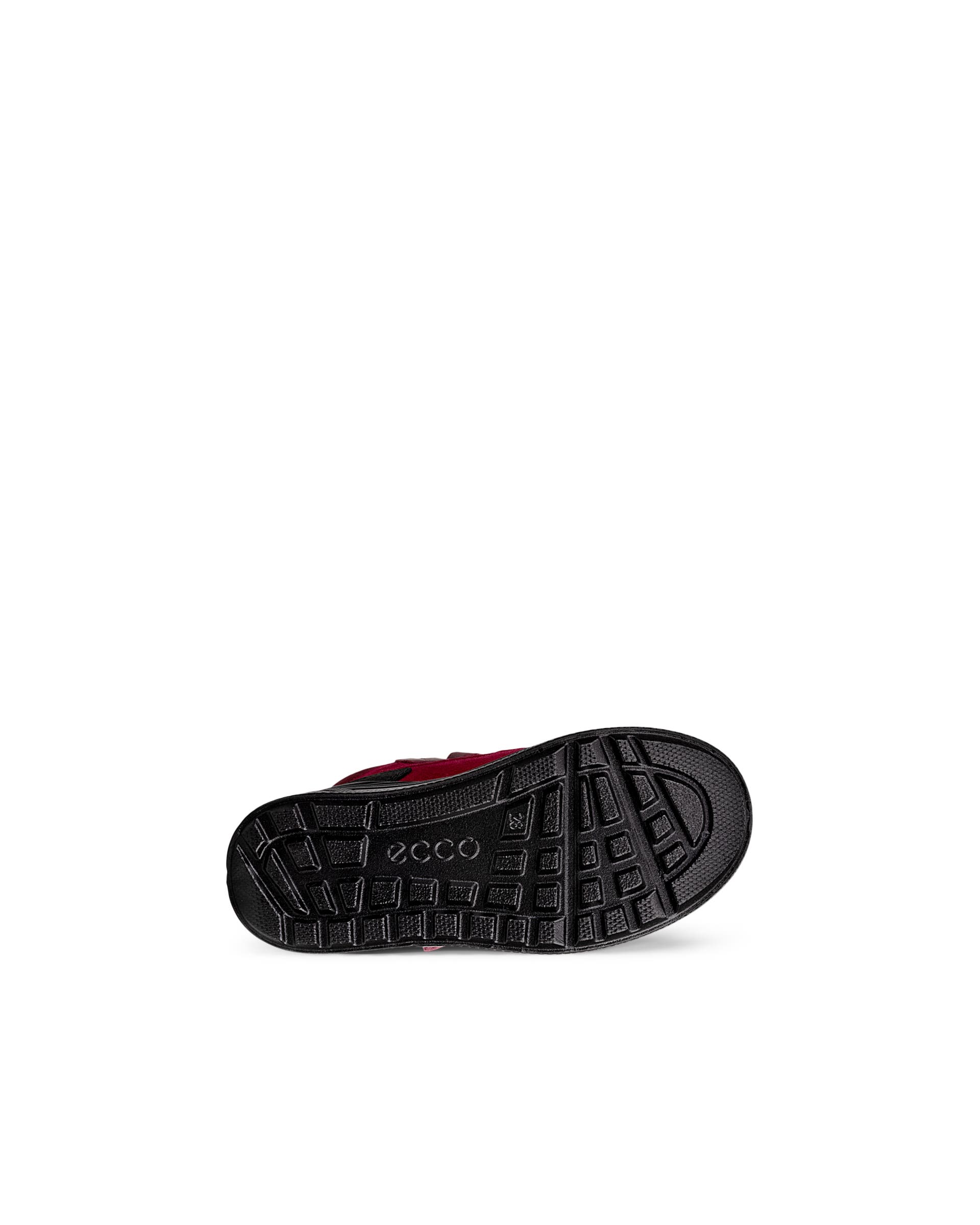 Botas impermeáveis inverno têxtil criança ECCO® URBAN SNOWBOARDER - Vermelho - Sole