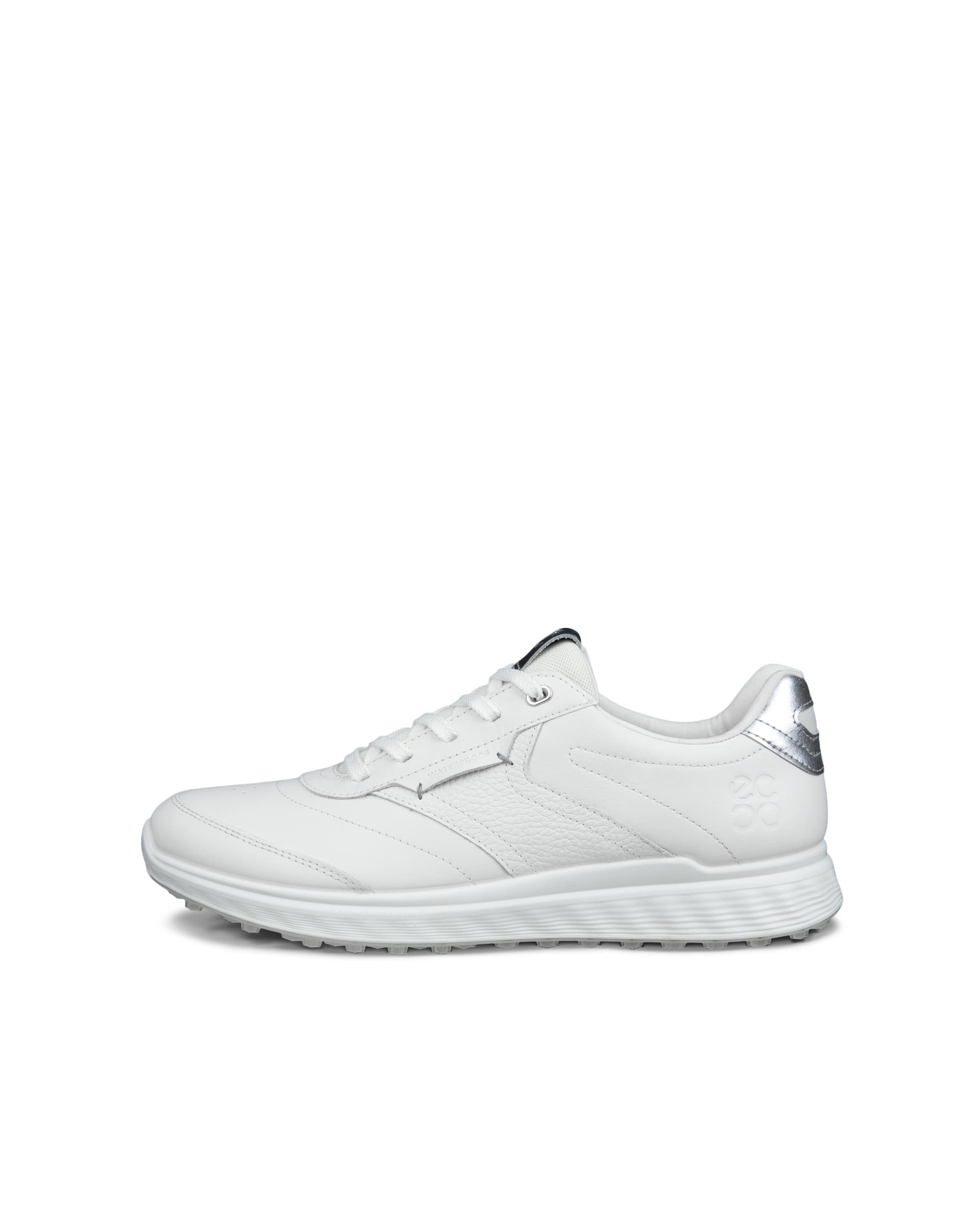 ゴルフシューズECCO CASUAL HYBRIDシルバーレディース23.5㎝ ECCO GOLF S-CASUAL HYBRID Women ウィメンズ レザーウォーター