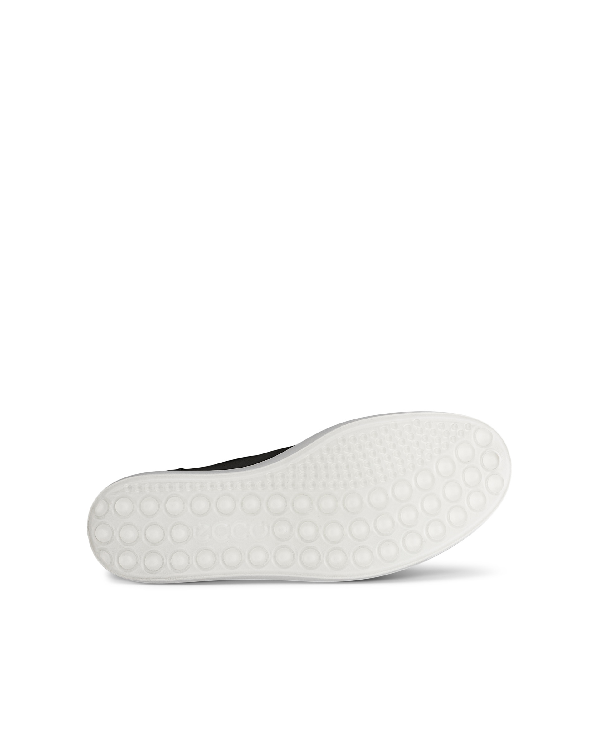 Women's ECCO® Soft 7 Nubuck Zip Bootie - Black - Sole