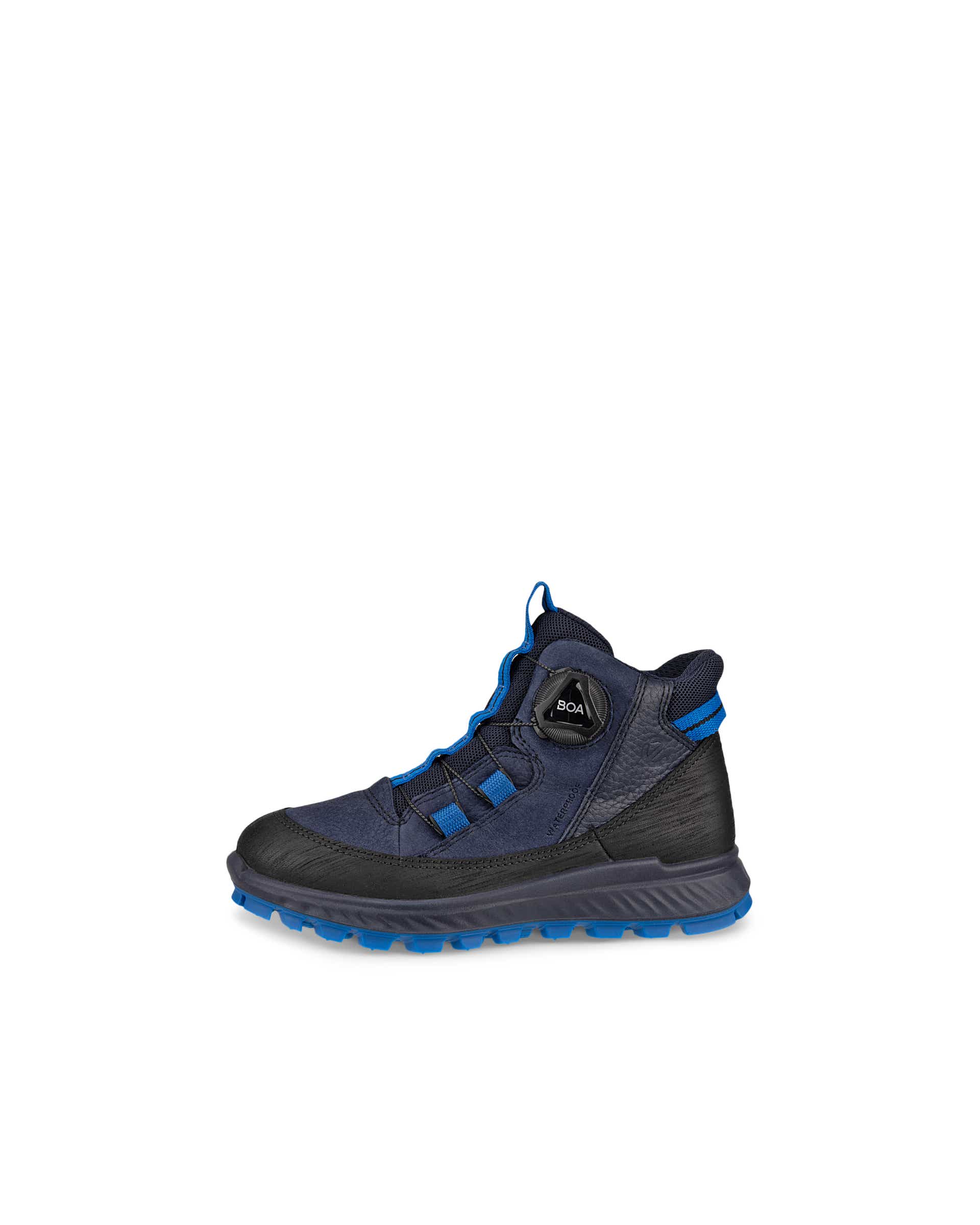 Botas de montaña impermeable de nobuk ECCO® Exostrike Kids para niño/a - Azul - Outside