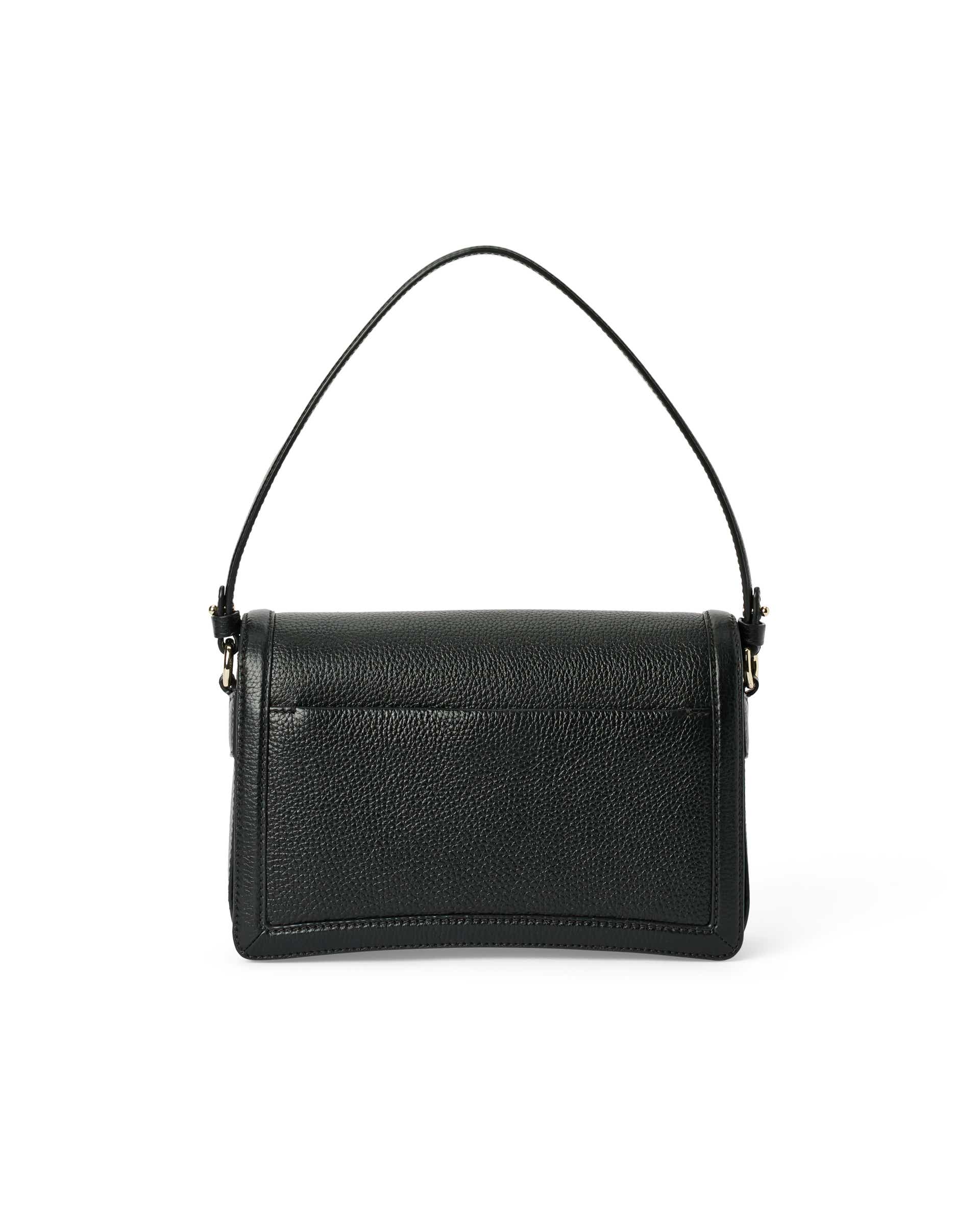ECCO Pinch Bag レザークロスボディバッグ - ブラック - Back