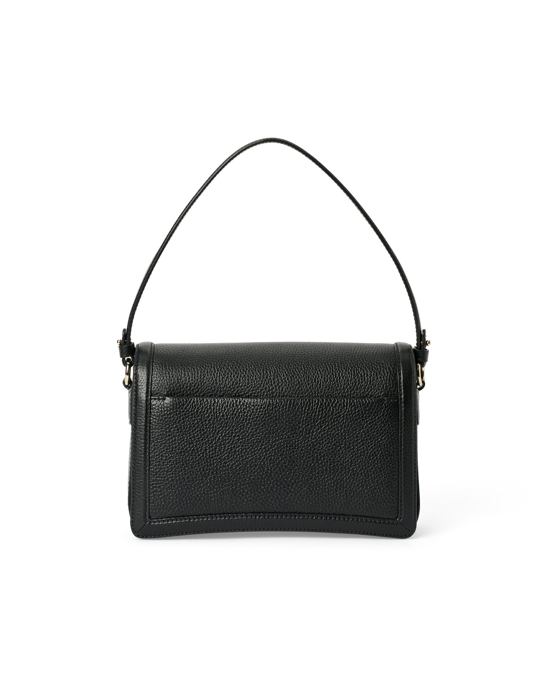 ECCO Pinch Bag レザークロスボディバッグ - ブラック - Back