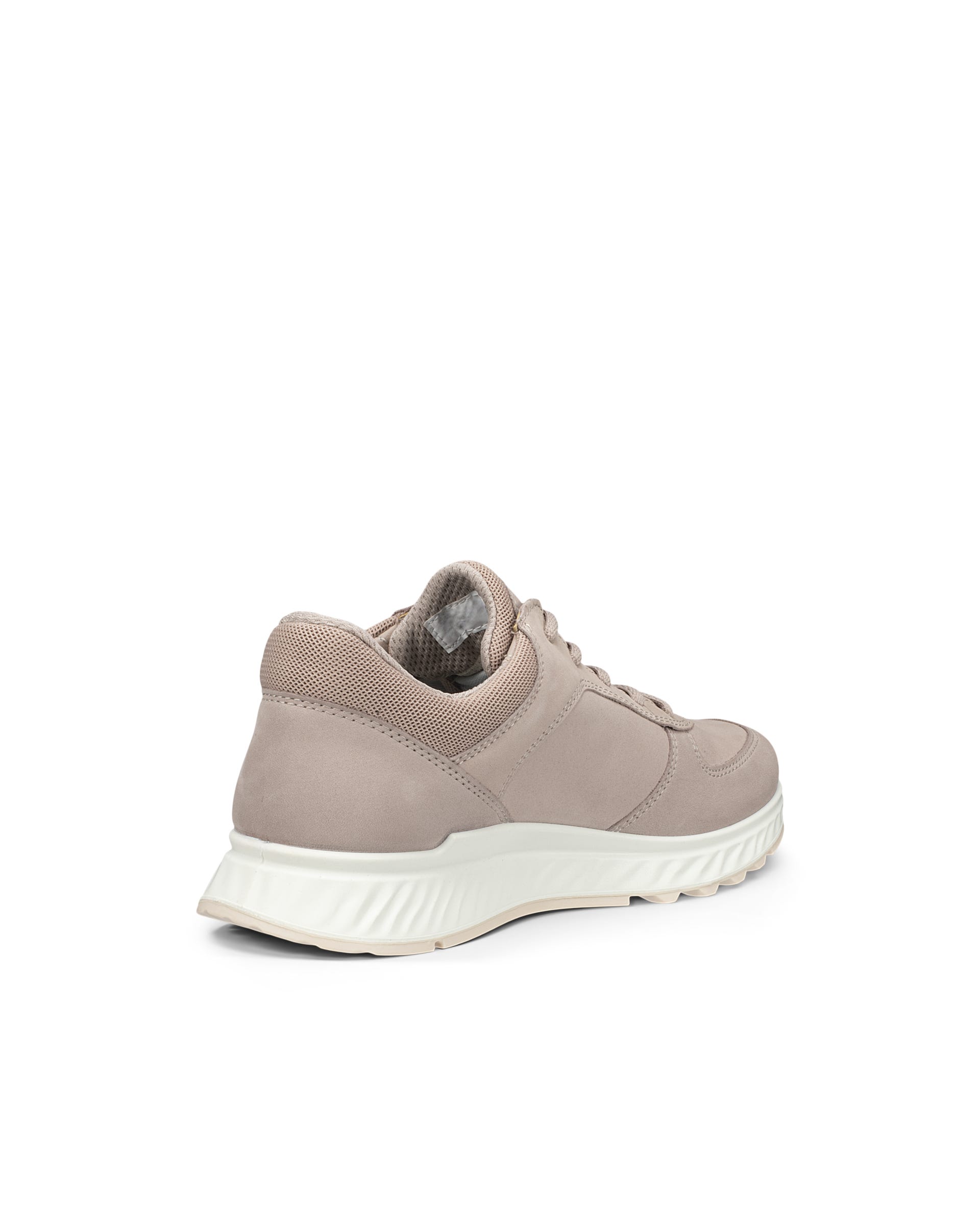 ECCO® Exostride Dames nubuck sneaker met Gore-Tex - Grijs - Outside