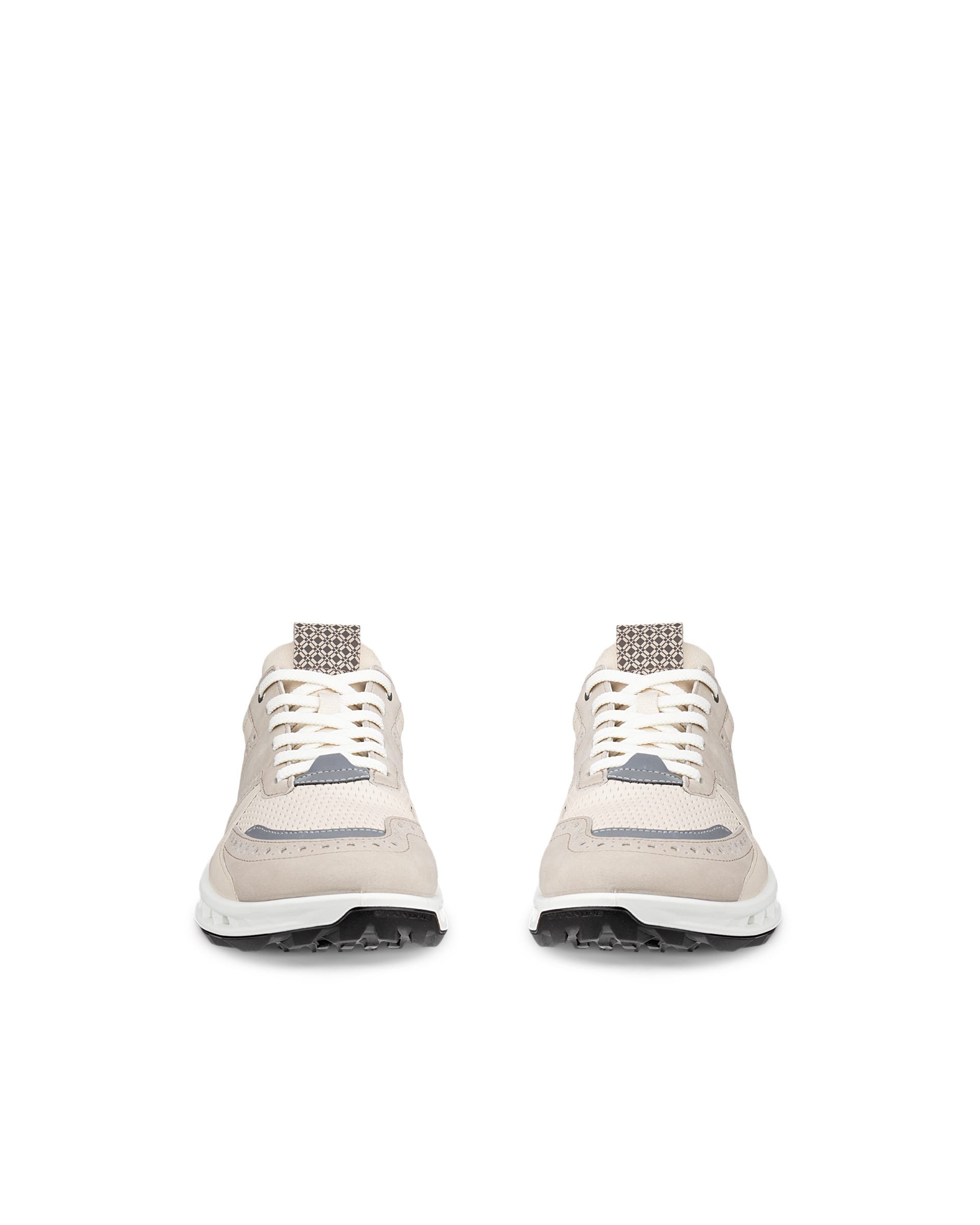 ECCO BIOM® C4 LACE MEN'S GOLF SHOE - Beige - Front pair