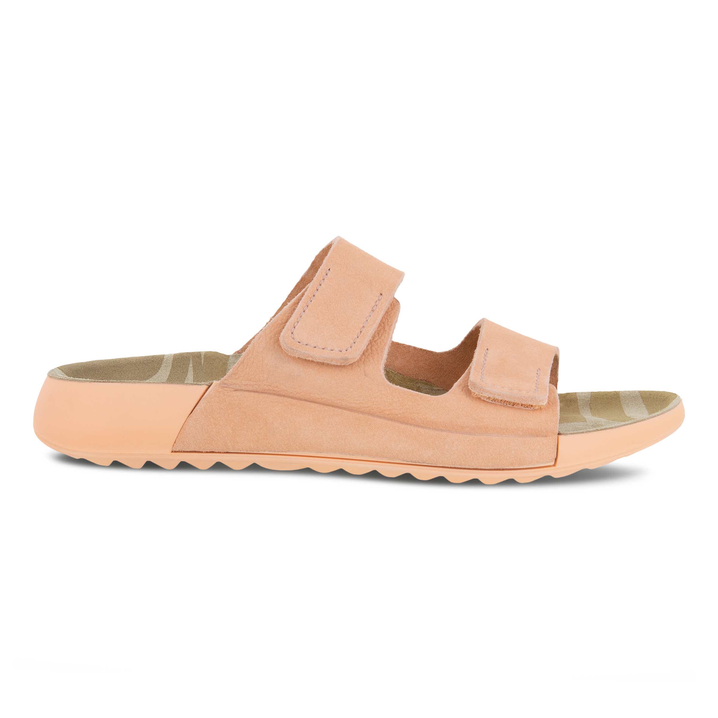 ECCO Women's Cozmo Sandals - Pink - Outside