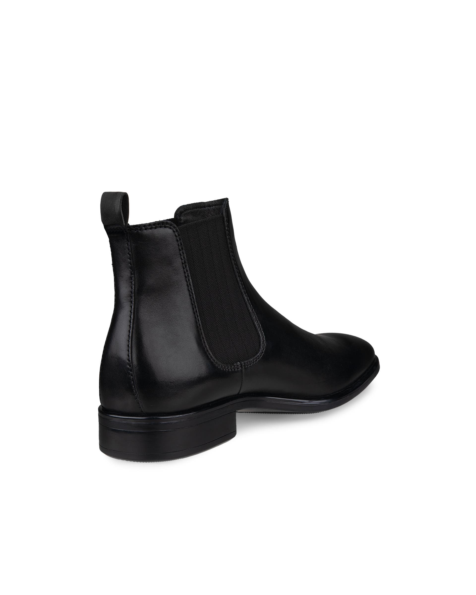 Men's ECCO® Citytray Leather Chelsea Boot - Black - Back