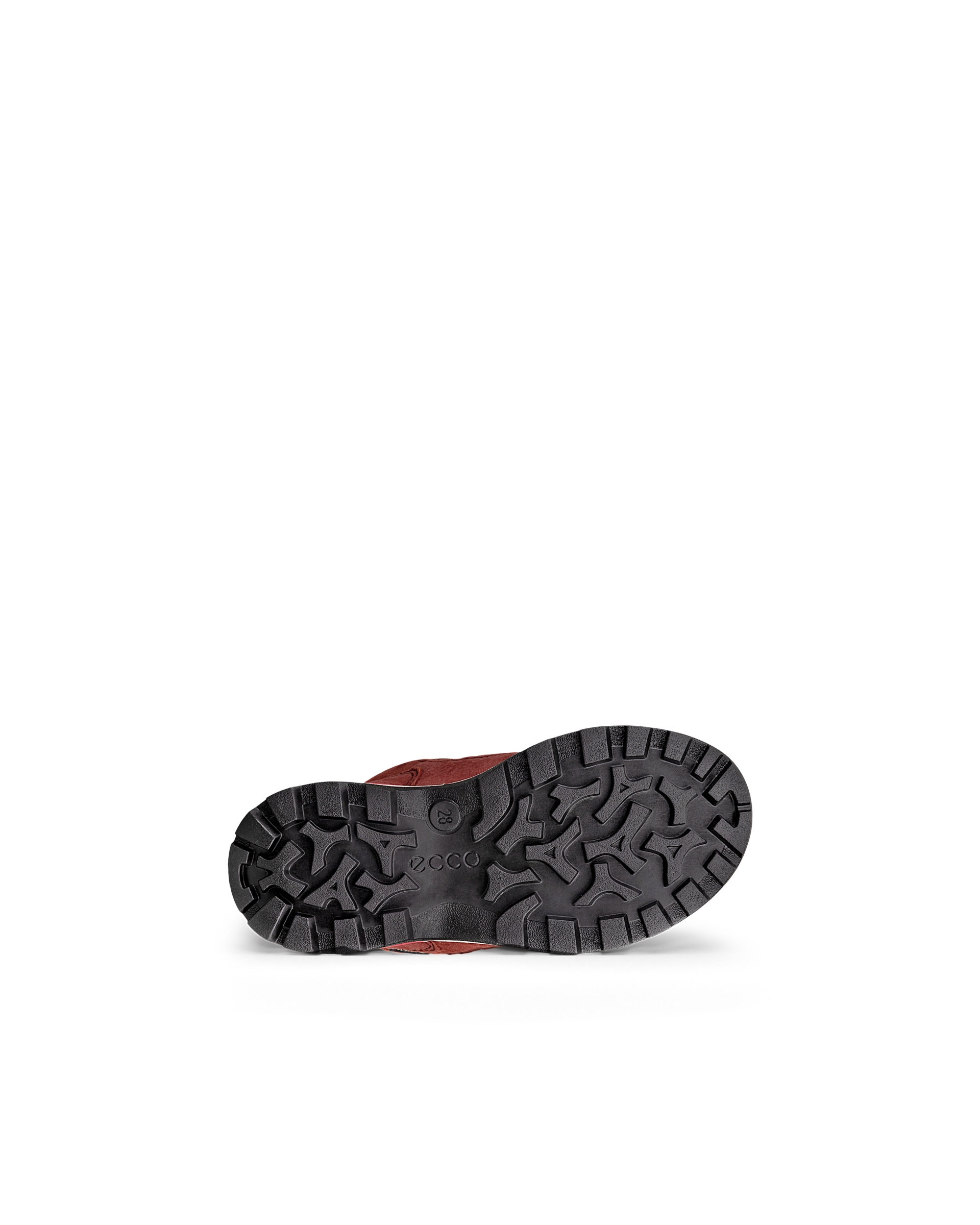 ECCO® Snow Mountain Kinderen winterlaars van nubuck met Gore-Tex - Rood - Sole