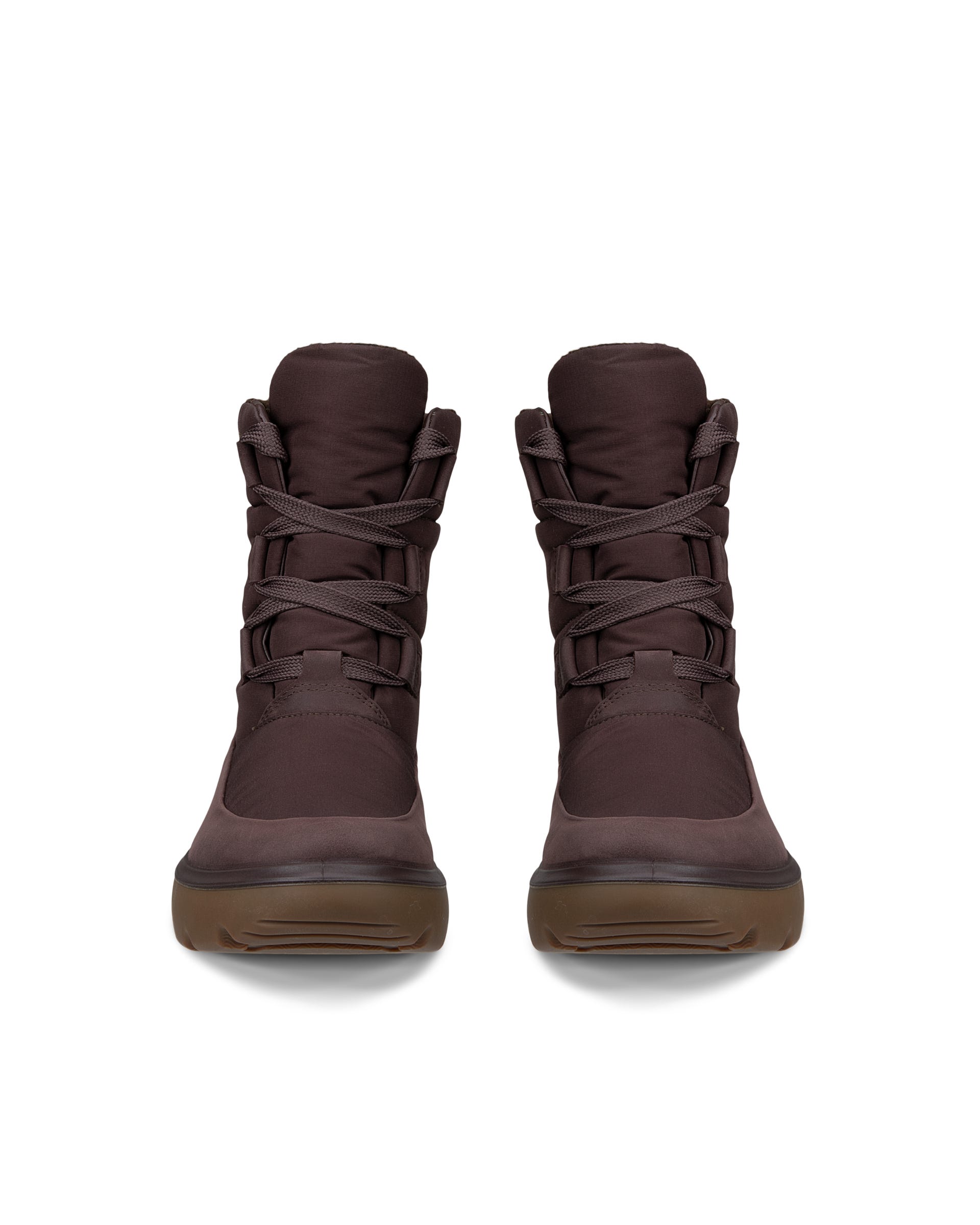 ECCO® GLACIA Vattentät vintersko i textil dam - Brun - Outside