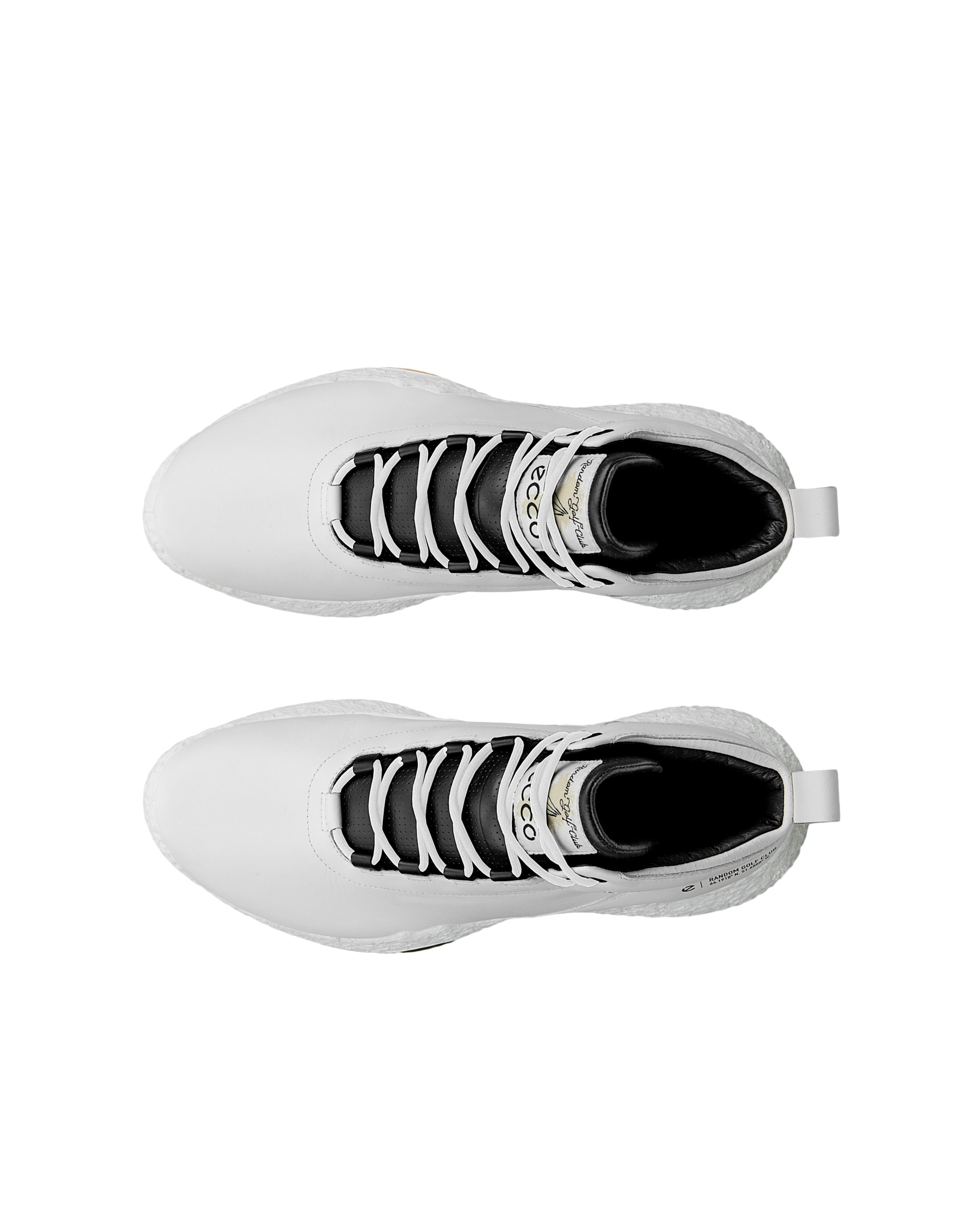 ECCO® M GOLF BIOM H5 Herren Golfschuh aus Leder - Weiß - Top left pair