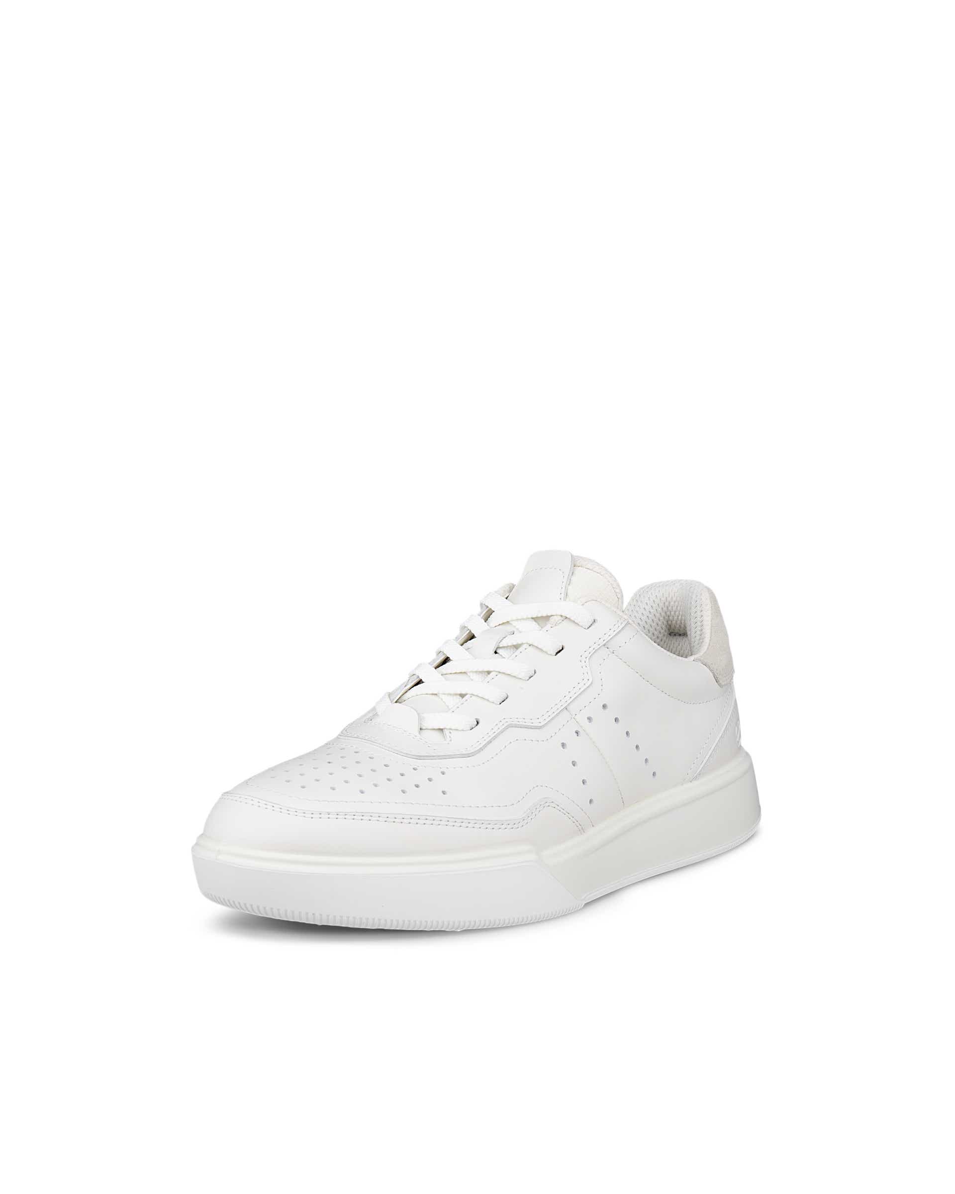 ECCO STREET COURT WOMEN'S SNEAKER - White - Main