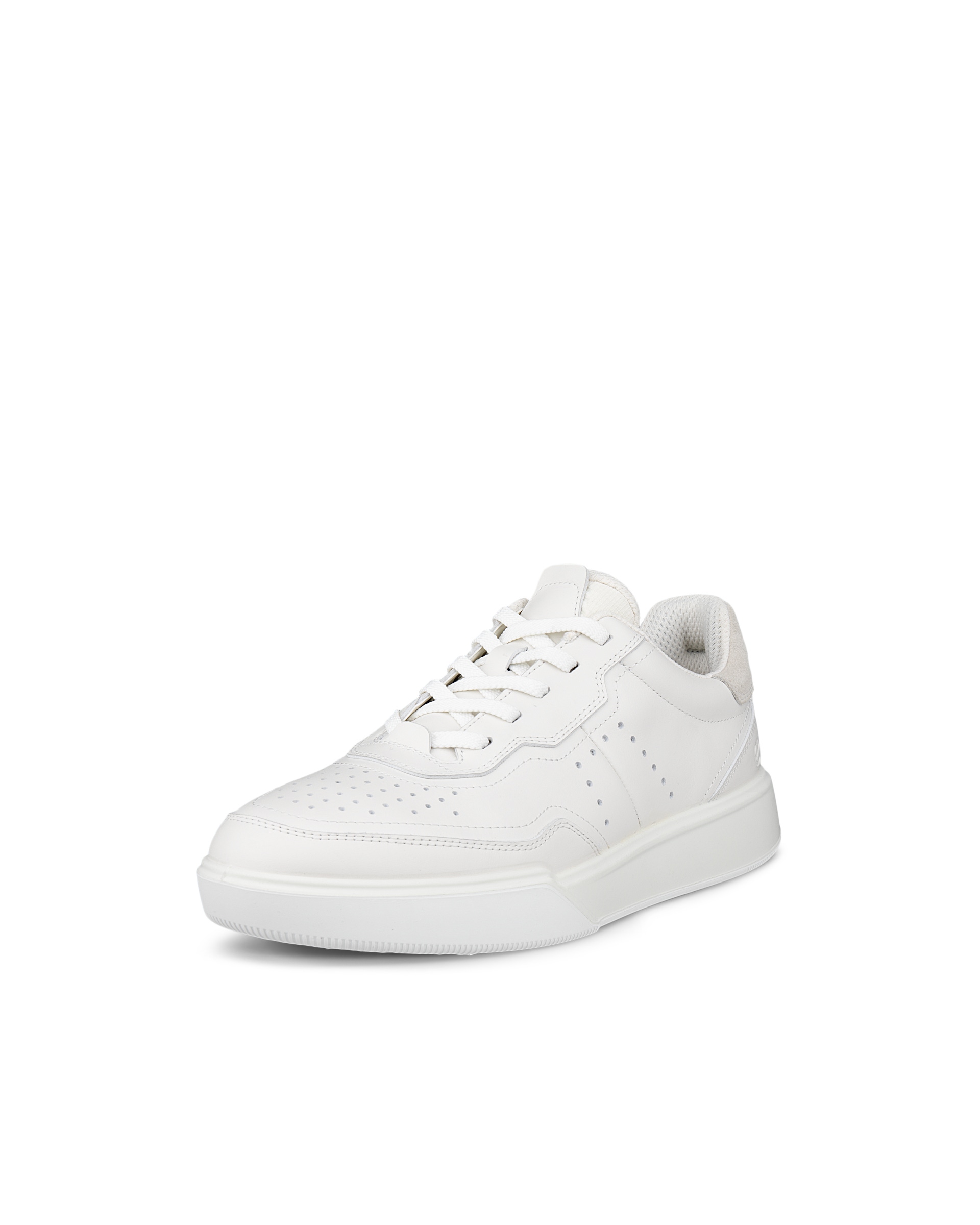 ECCO STREET COURT WOMEN'S SNEAKER - White - Main