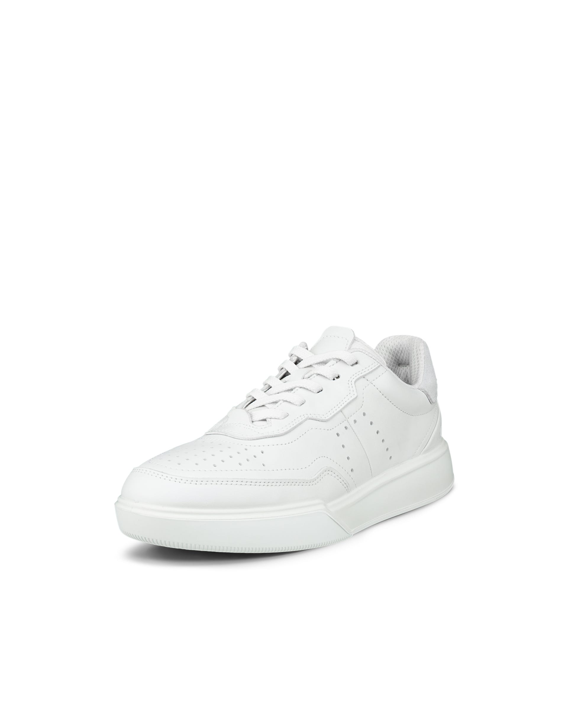ECCO® Street Court Skinnsneaker dam - Vit - Main