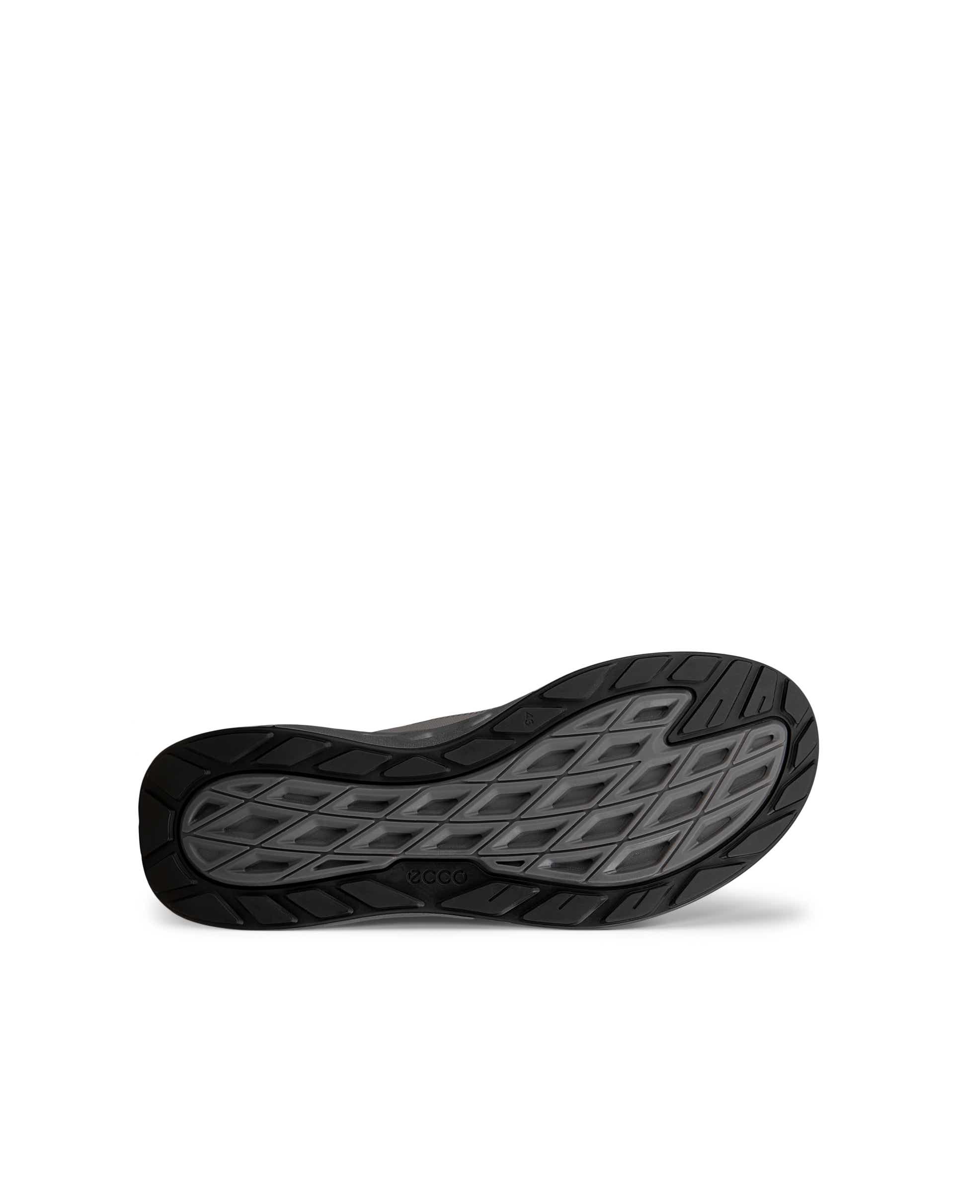 ECCO® BIOM 720 baskets en cuir Gore-Tex pour homme - Gris - Sole