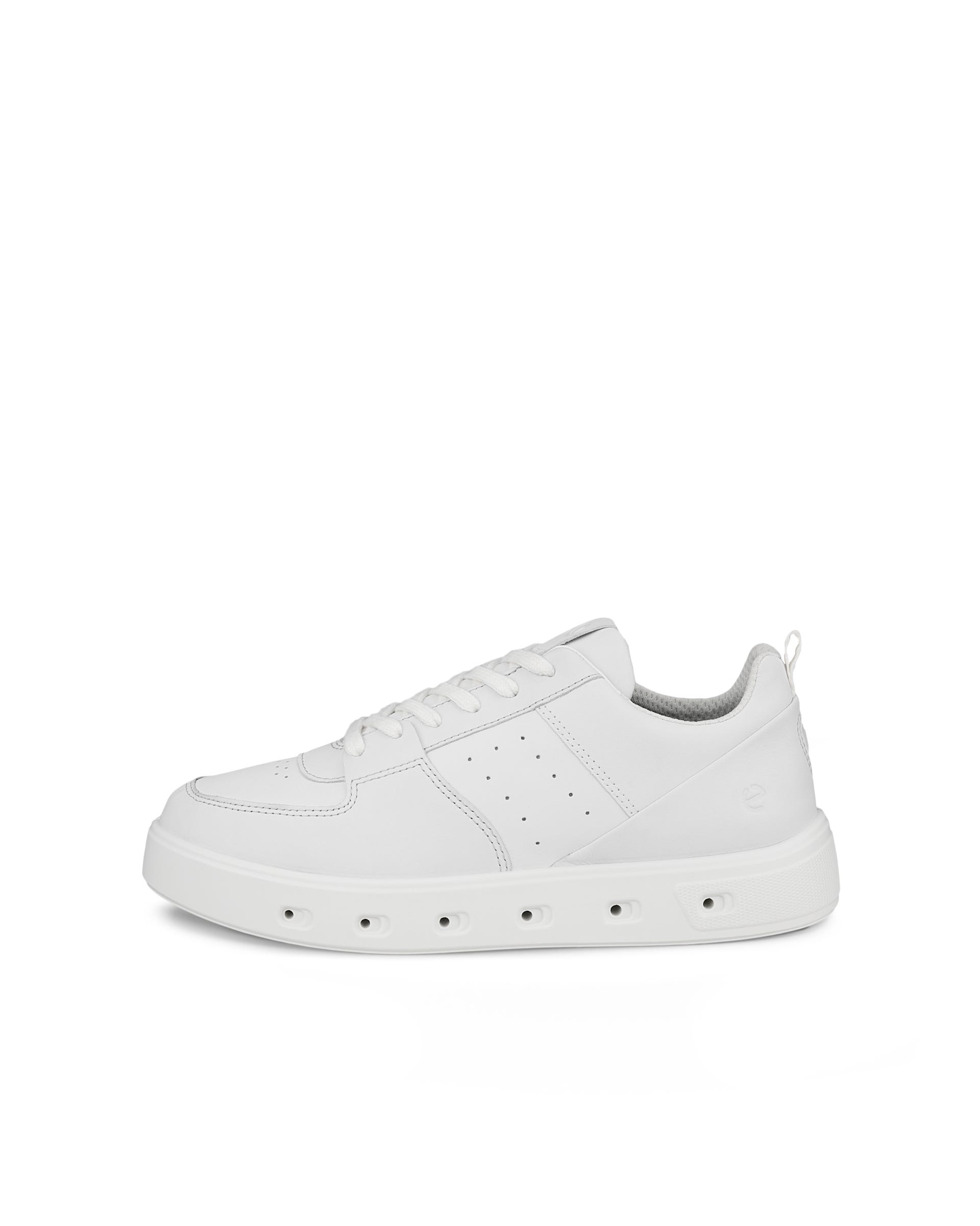 ECCO® Street 720 baskets en cuir Gore-Tex pour femme - Blanc - Outside