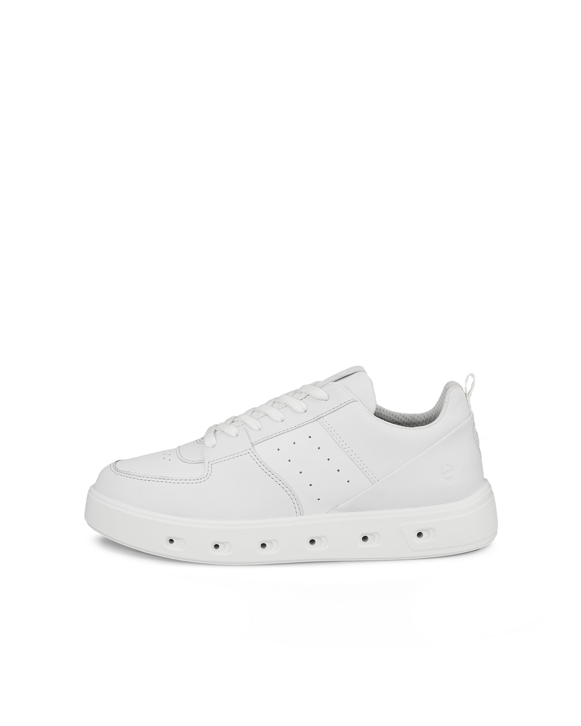 Ženski Gore-Tex usnjeni ležerni čevlji  ECCO® Street 720 - Bela - Outside