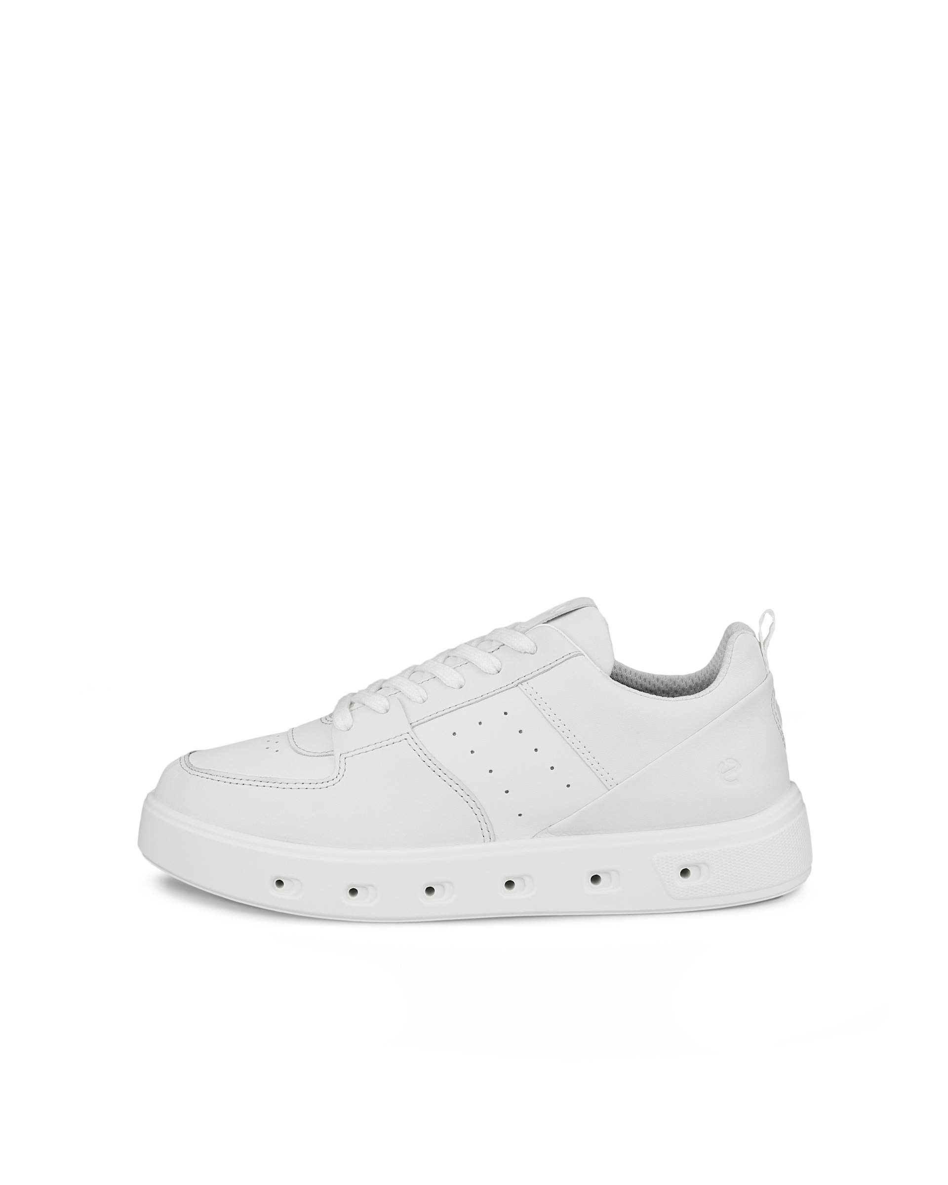 ECCO® Street 720 baskets en cuir Gore-Tex pour femme - Blanc - Outside