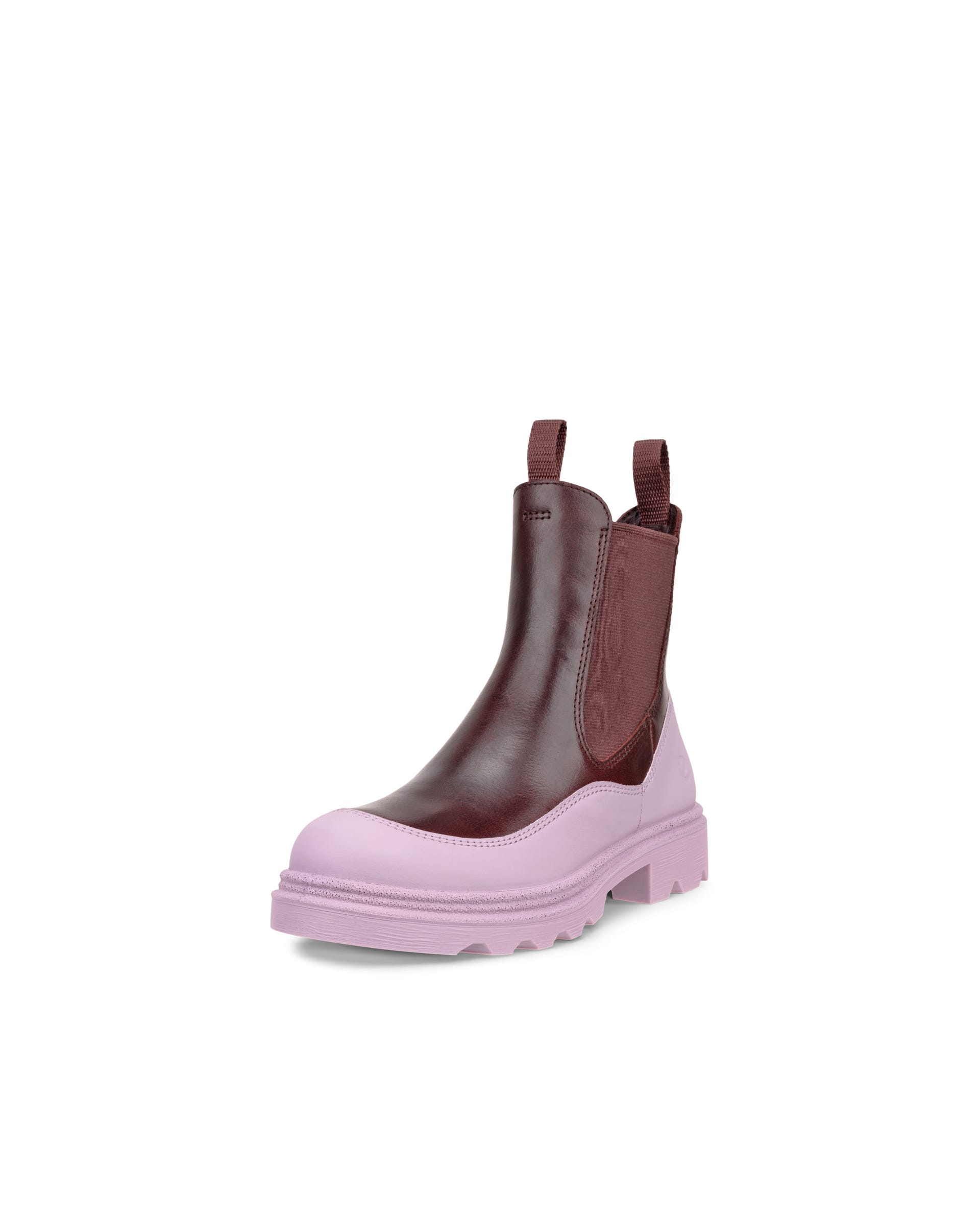 Kids' ECCO® Grainer Leather Chelsea Boot - Multicolour - Main