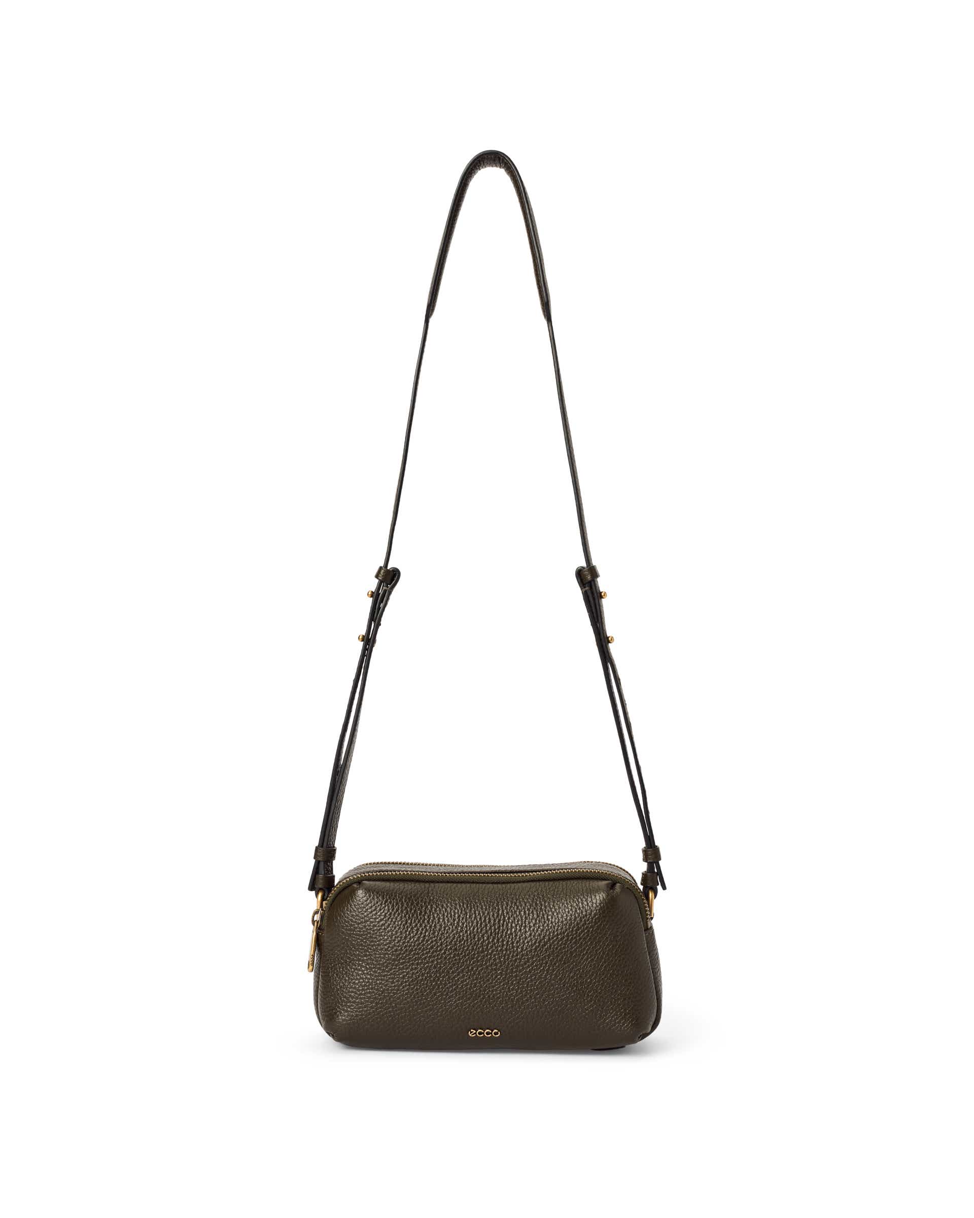 ECCO® CAMERA BAG CURVE dame kameraveske skinn - Grønn - Main