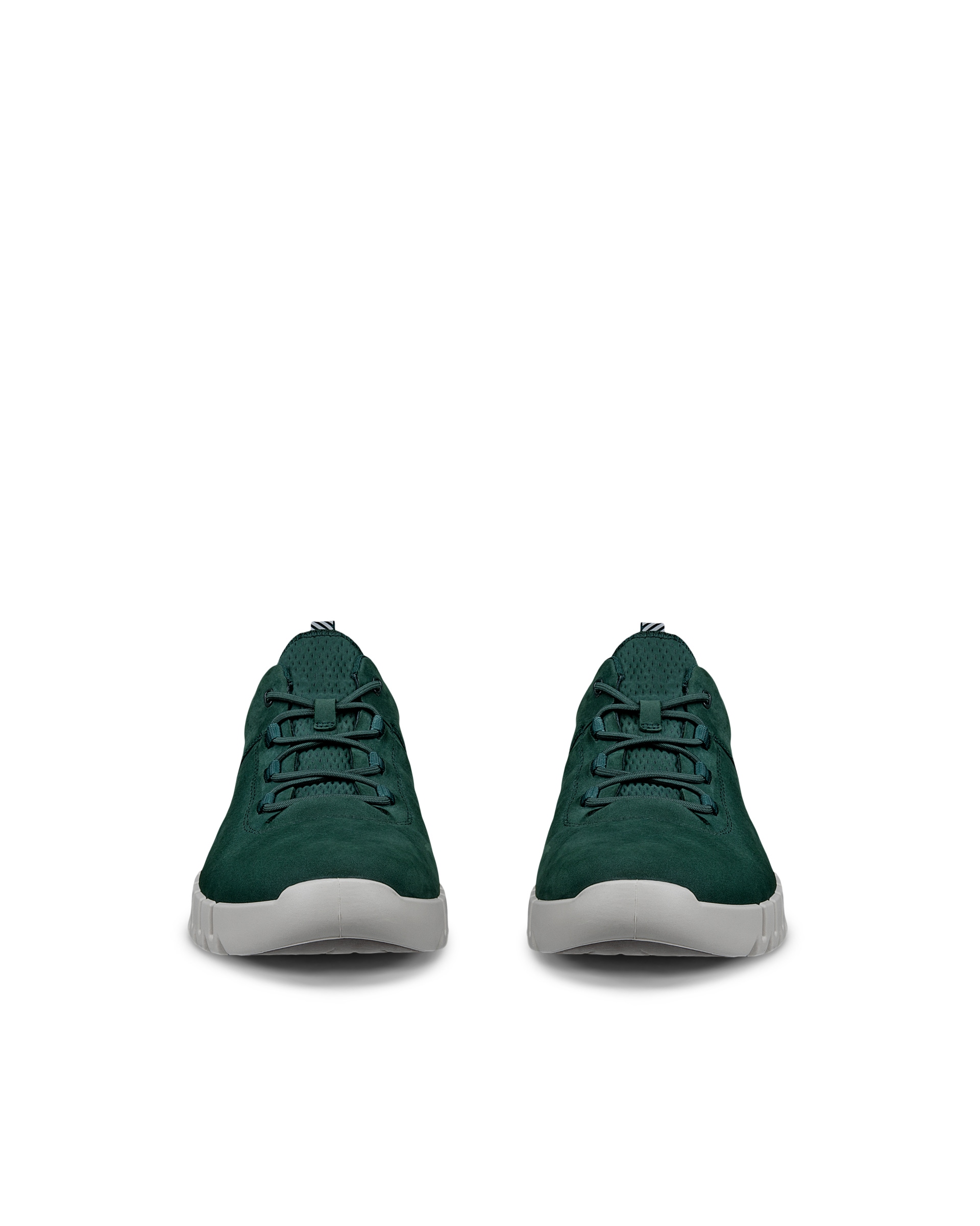 ECCO® GRUUV férfi nubuk sneaker - Zöld - Front pair