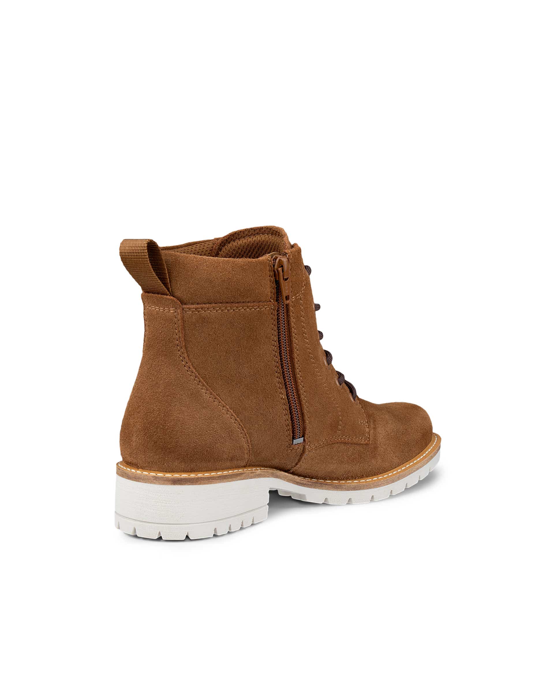 Botas con cordones ECCO® ELAINA para mujer - Marrón - Back