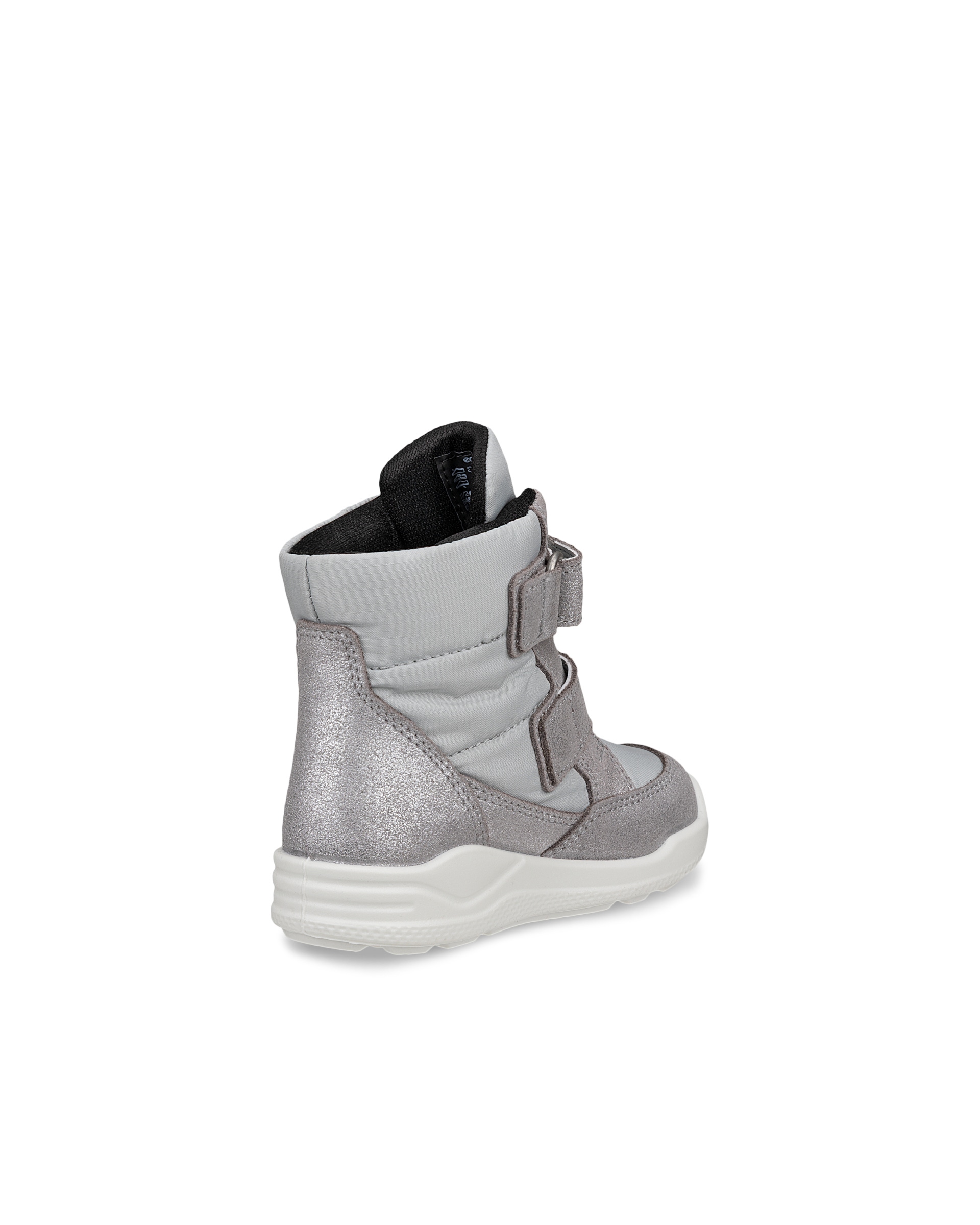 ECCO® URBAN MINI gyerek Gore-Tex közepesen magasszárú velúr csizma - Metálszínek - Back