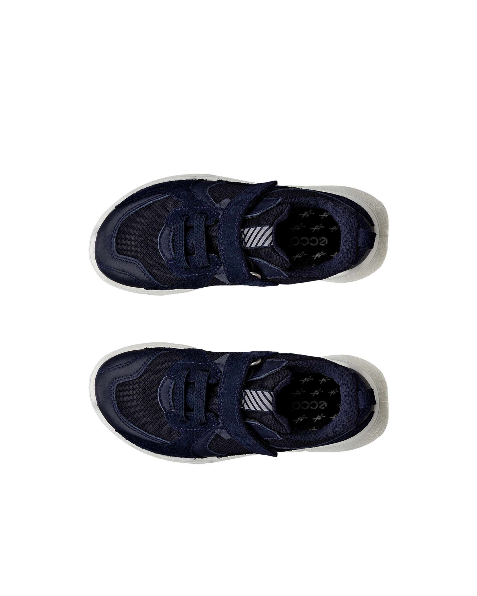 ECCO® BIOM 2.2 Outdoor skinnsneaker barn - Blå - Top left pair