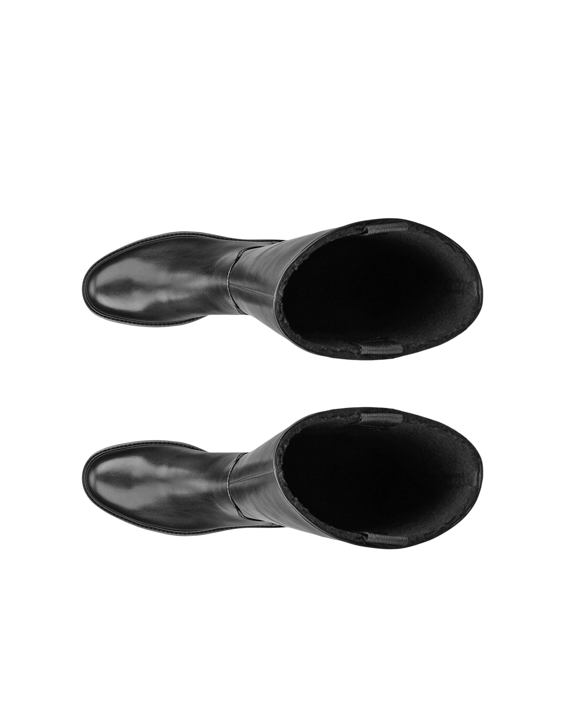 ECCO METROPOLE OSLO WOMEN ウィメンズ レザーブーツ - ブラック - Top left pair