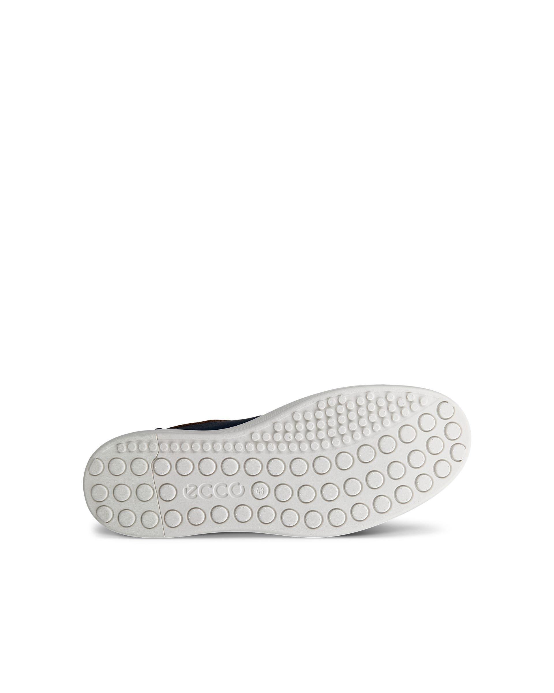 Men's ECCO® Soft 60 Leather Shoe - Blue - Sole