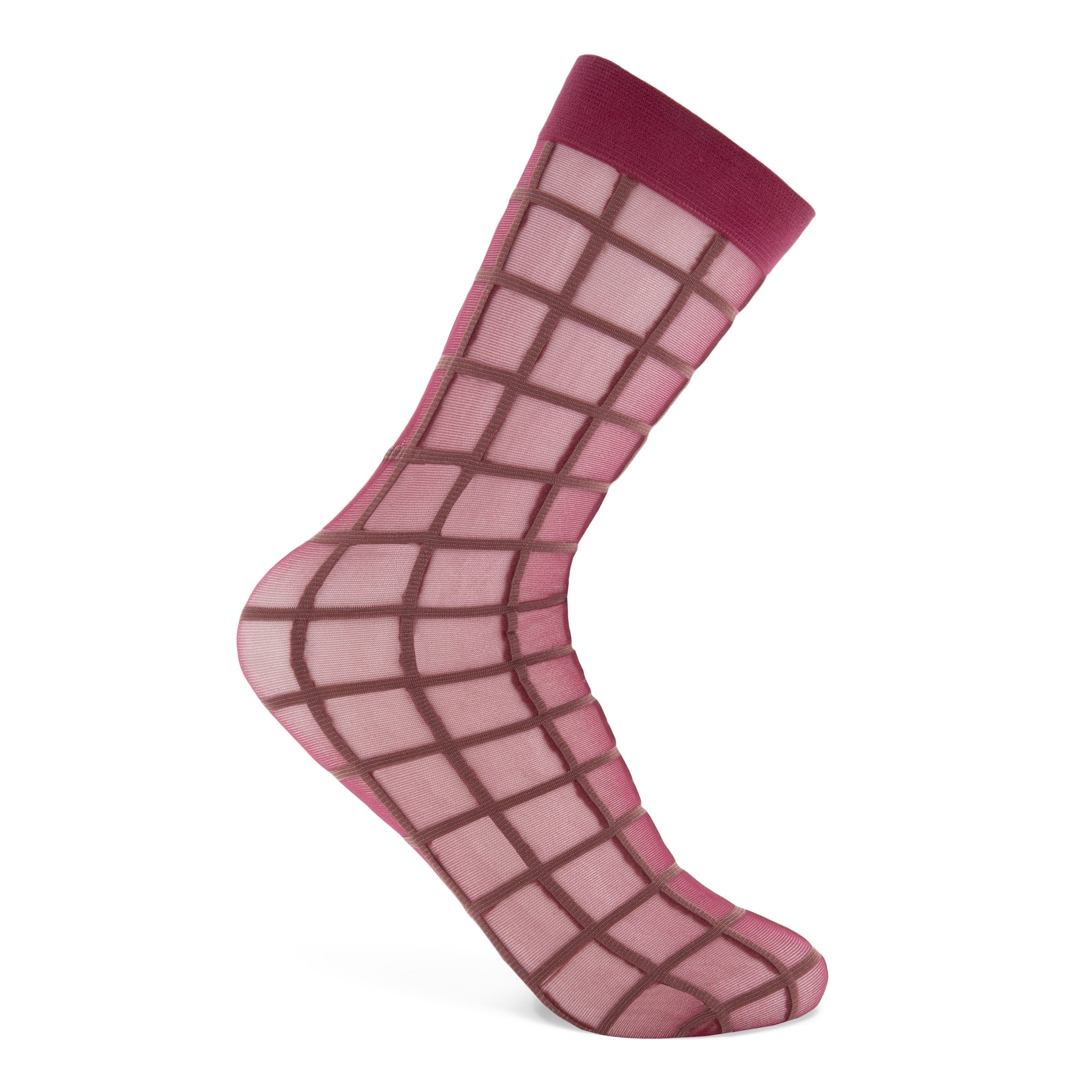 Women's ECCO® Vibe Ankle Socks - Pink - Detail-1