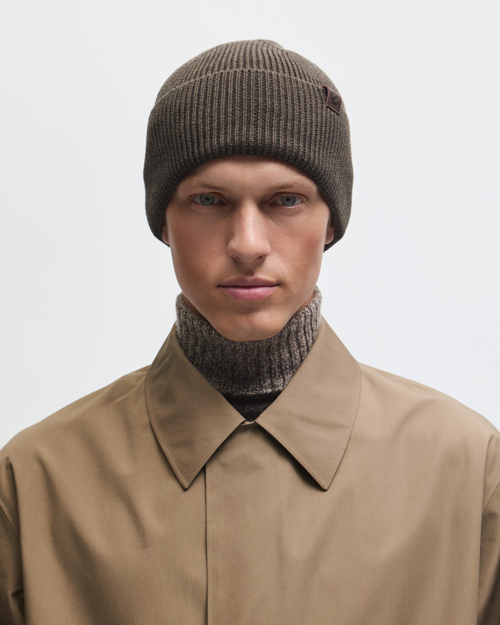 Men's ECCO® Beanie - Grey - Lifestyle image-1