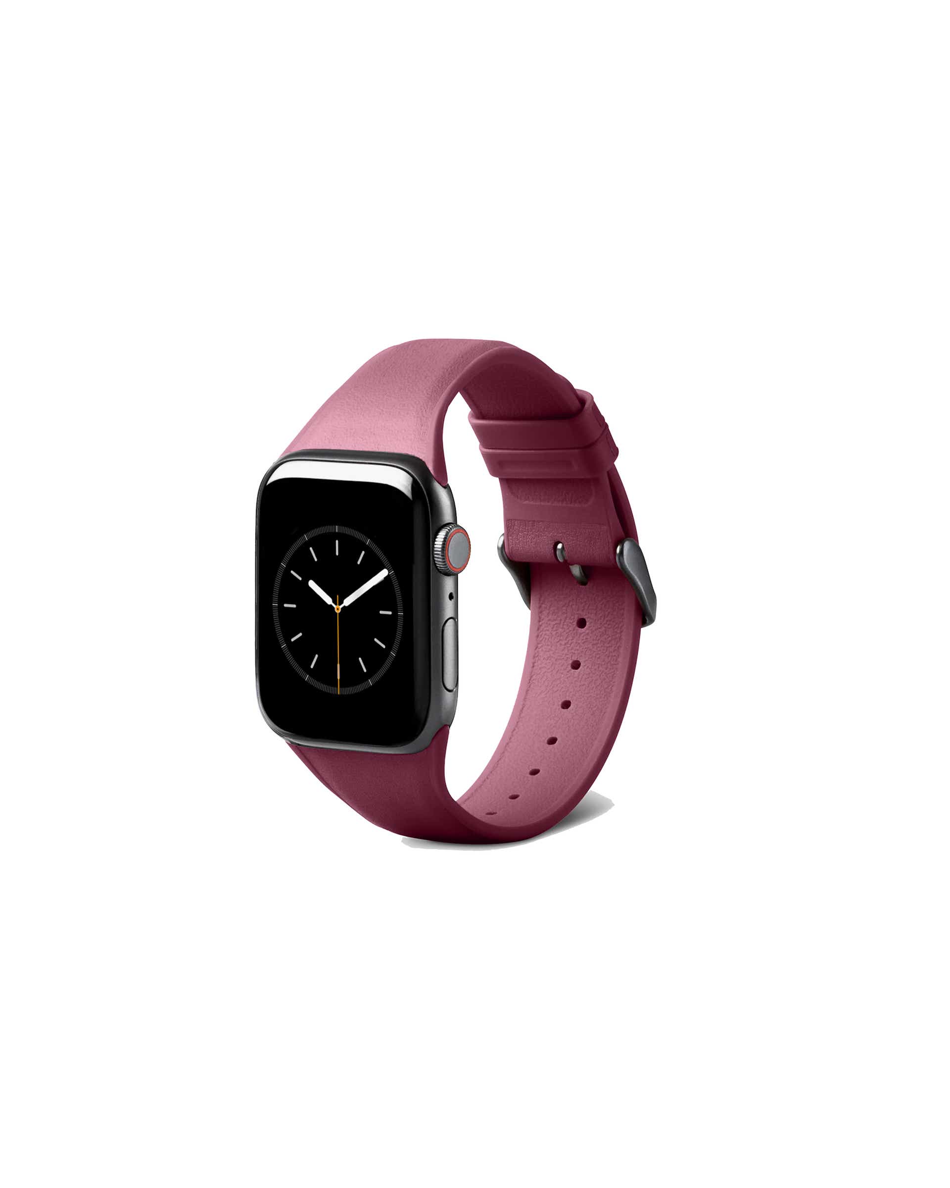 ECCO X Bellroy Smart Watch Strap 42-49mm レザースマートウォッチストラップ - レッド - Main