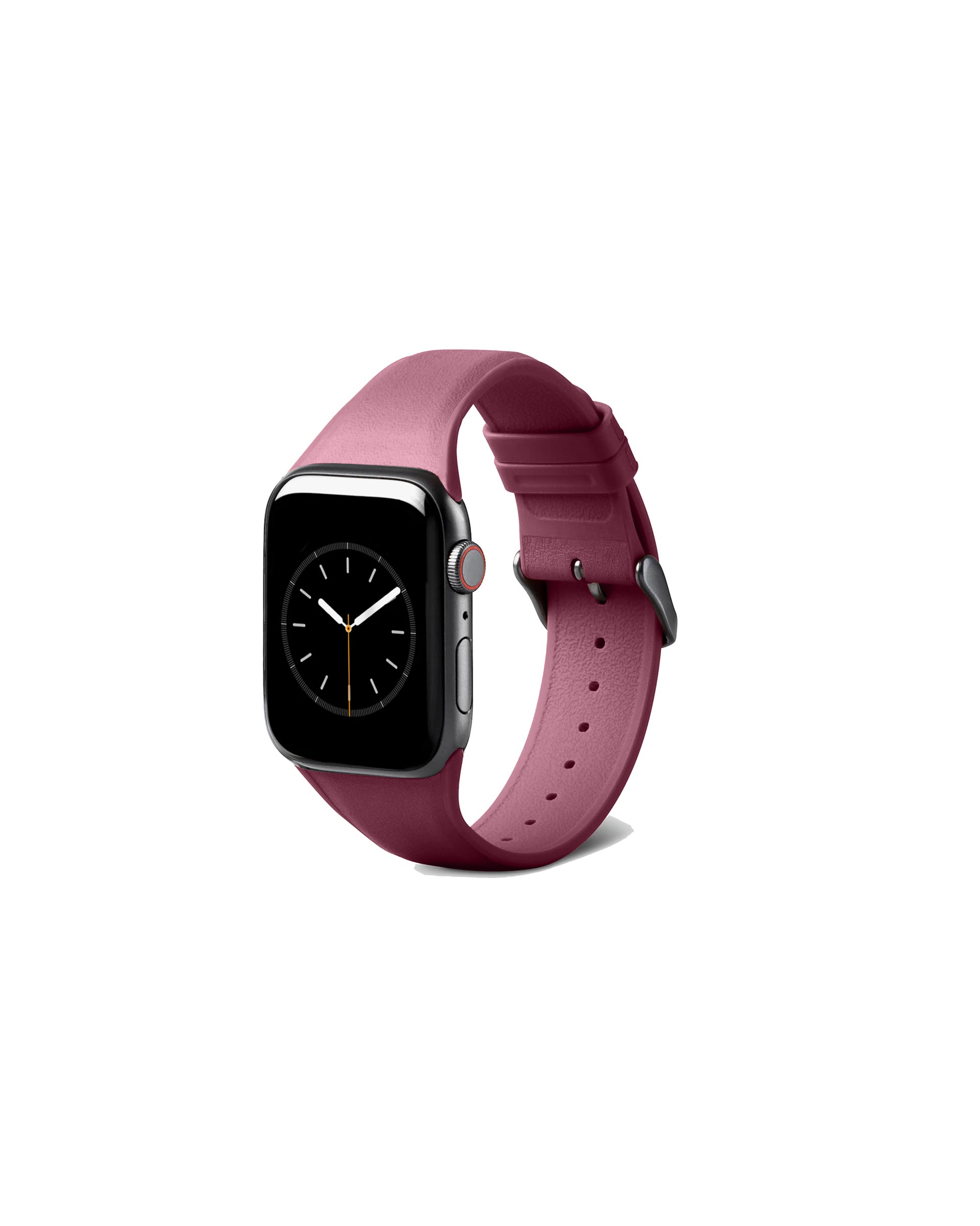 ECCO X Bellroy Smart Watch Strap 42-49mm レザースマートウォッチストラップ - レッド - Main