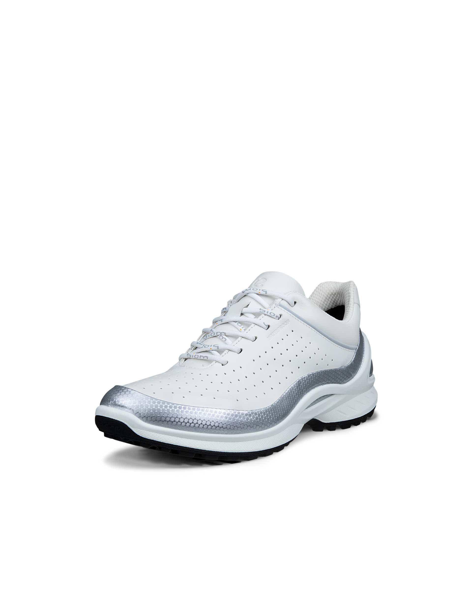 Women's ECCO® BIOM ENERGI Leather Trainer - White - Main