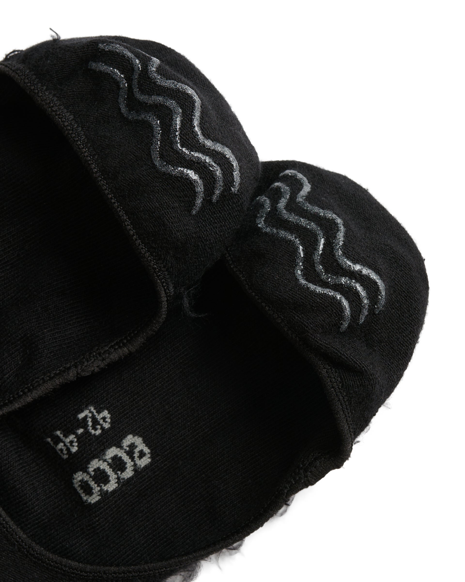 Uniseks nizke nogavice (2 para) ECCO® - Črna - Detail-1